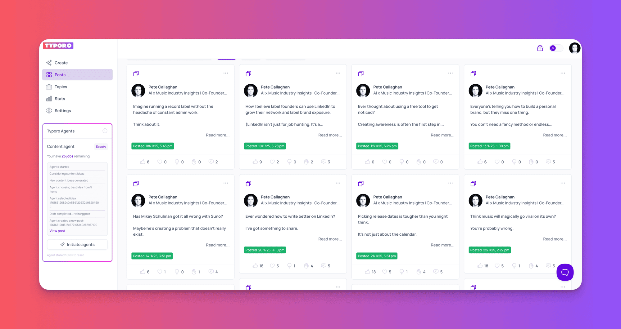 오타 - 바쁜 창업자를 위한 LinkedIn 대작가. 미디어 2