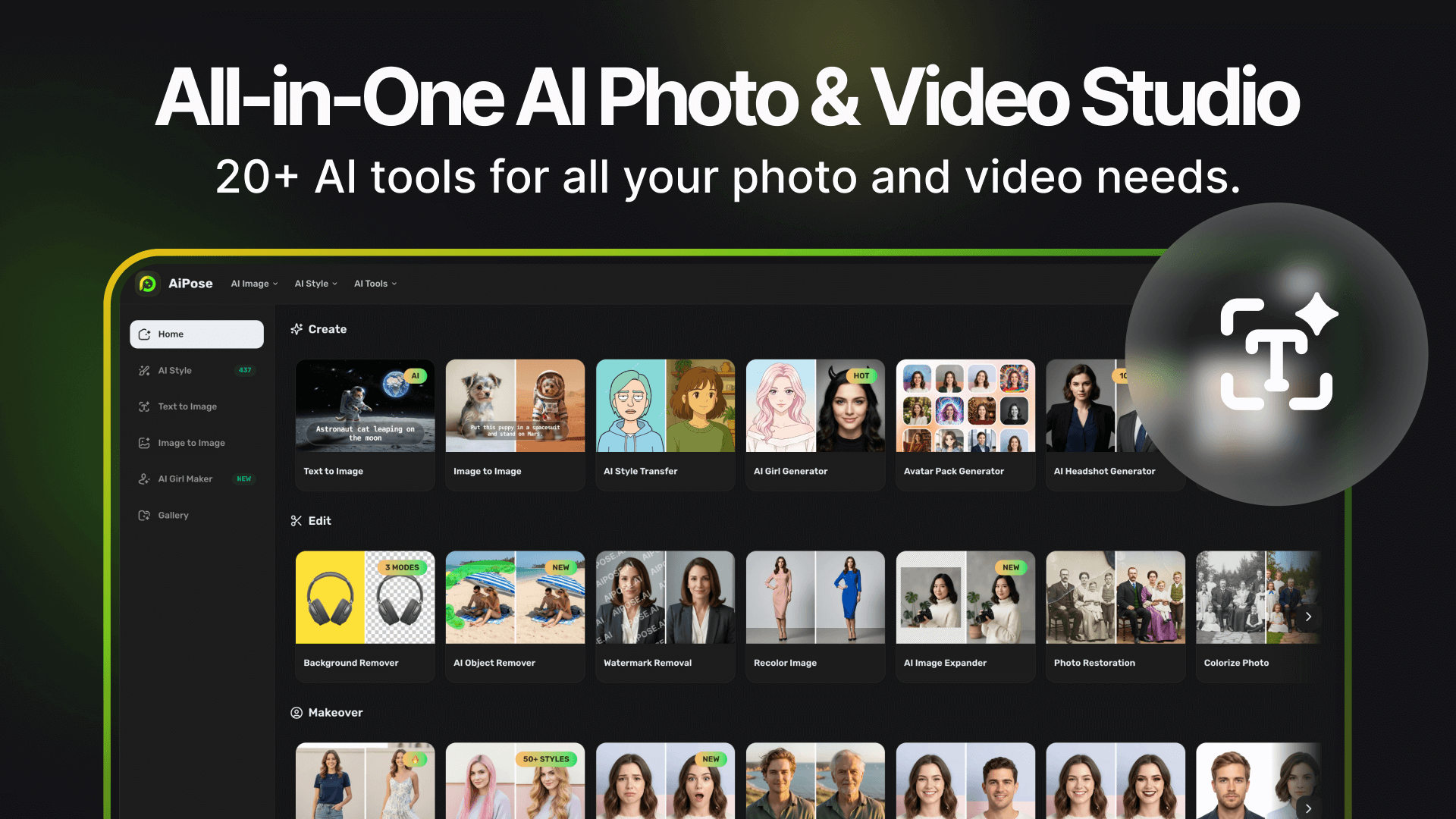 AiPose - Plataforma de creación de imágenes y vídeos con IA todo en uno media 2