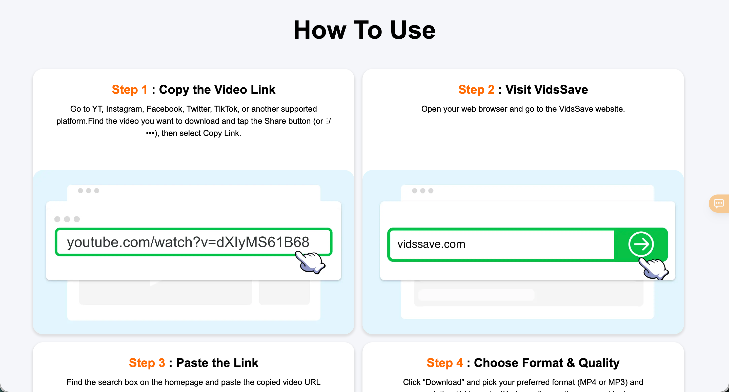 VídeosGuardar - Descargador de video en línea gratis media 2