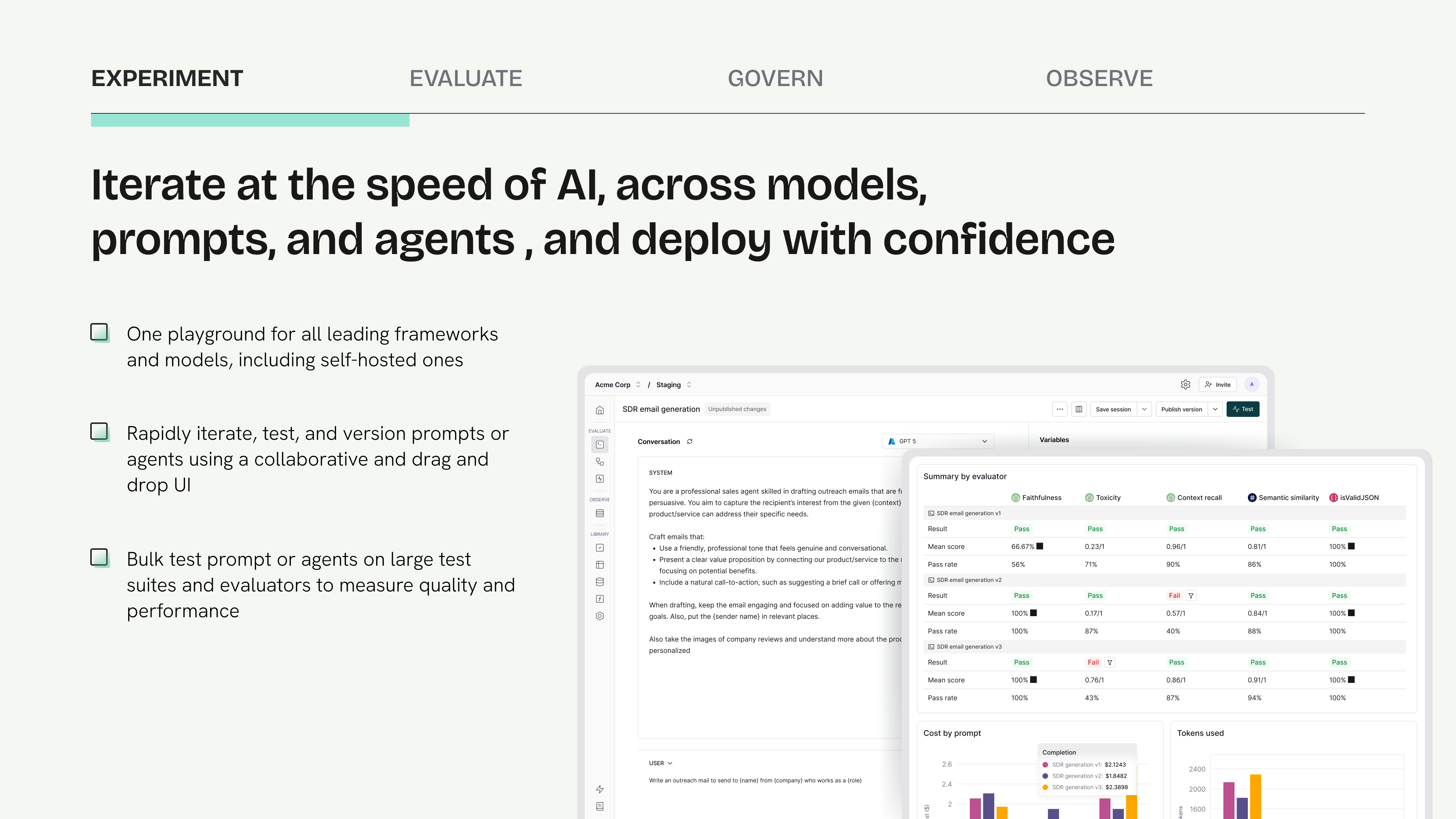马克西姆人工智能 - Maxim 是一个端到端评估和可观察平台，可帮助团队可靠地交付 AI 代理，并且速度提高 5 倍以上！媒体2