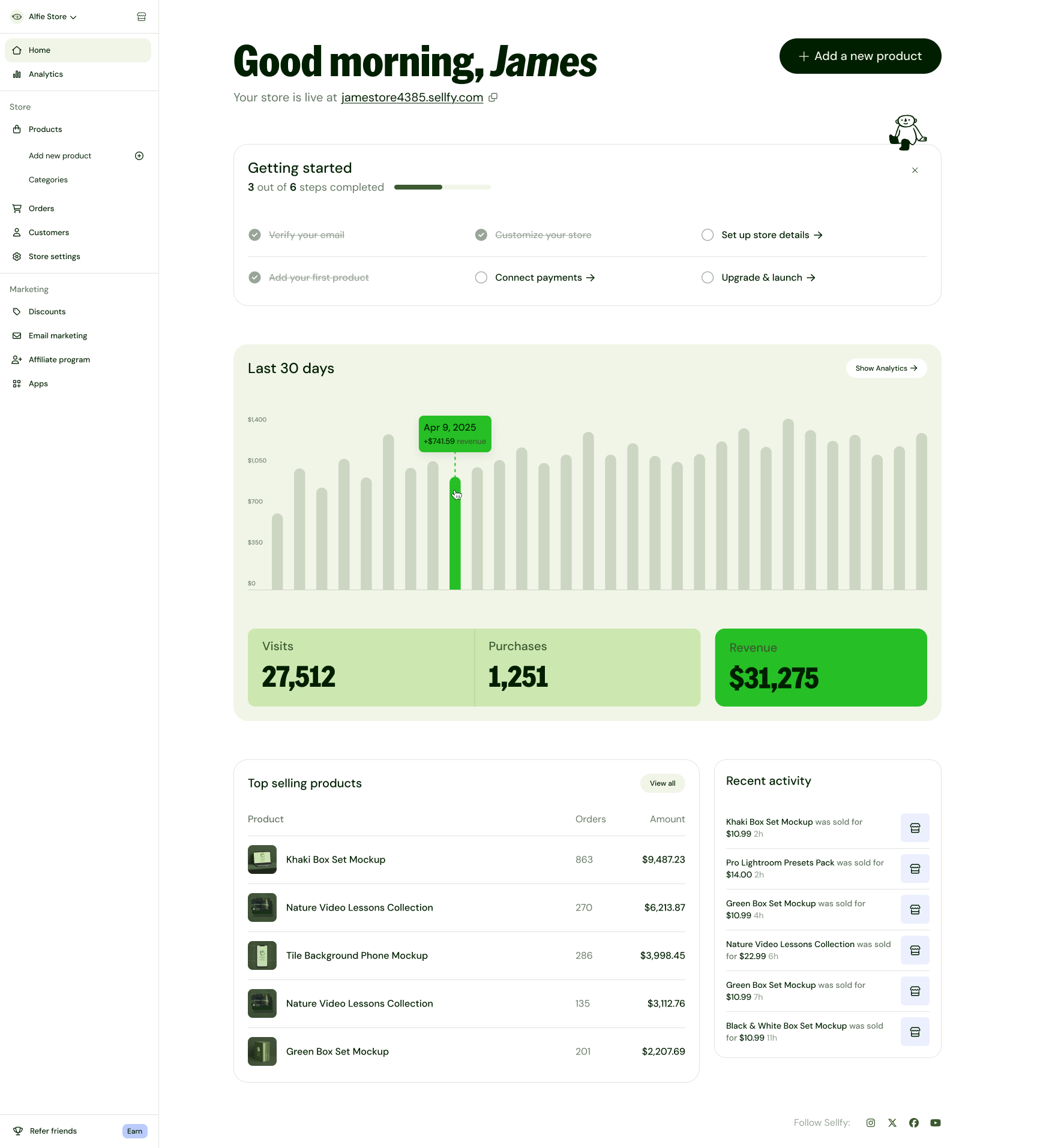 销售 - 创建一个在线商店。几分钟内开始销售。媒体1