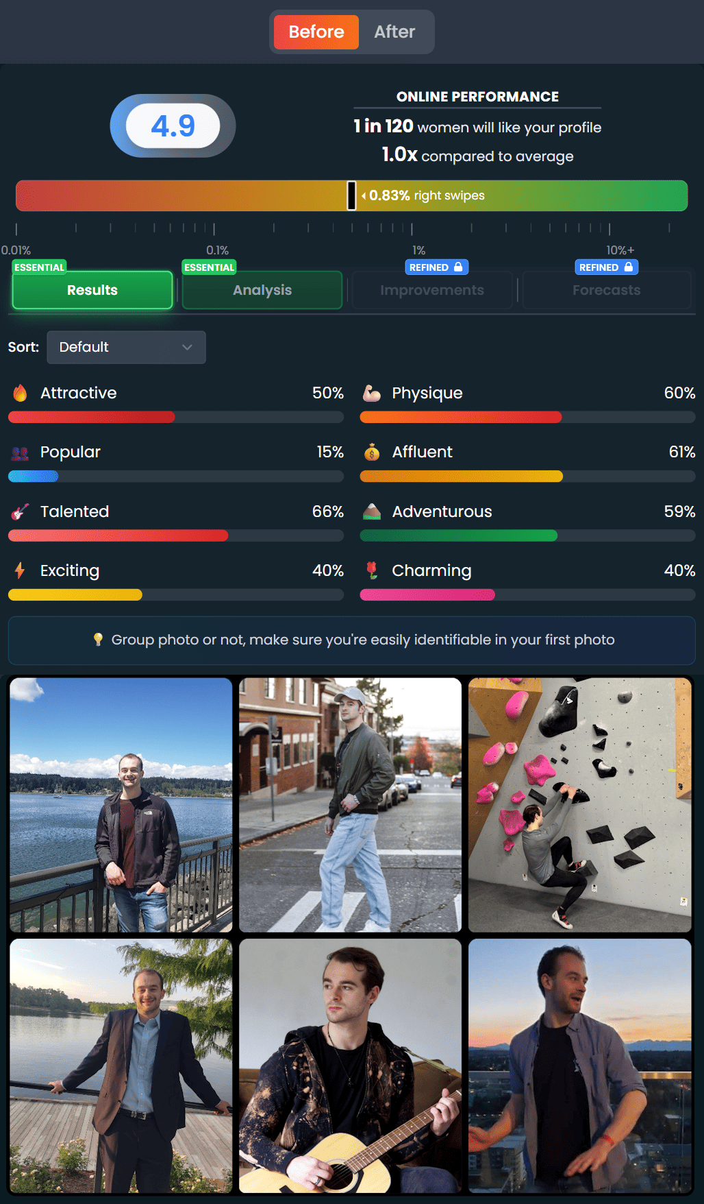 Photomaxxer - 约会资料副驾驶媒体1