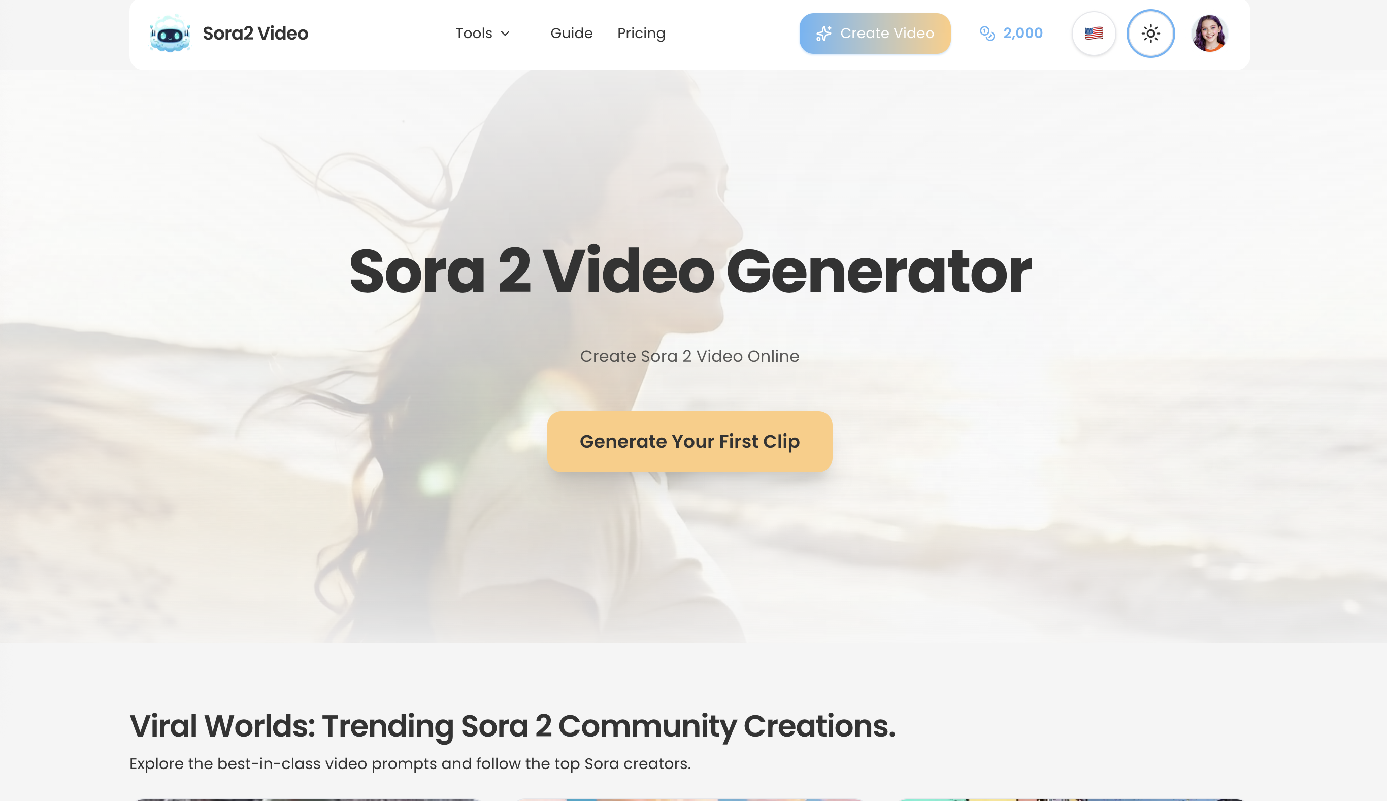 Sora 2视频生成器