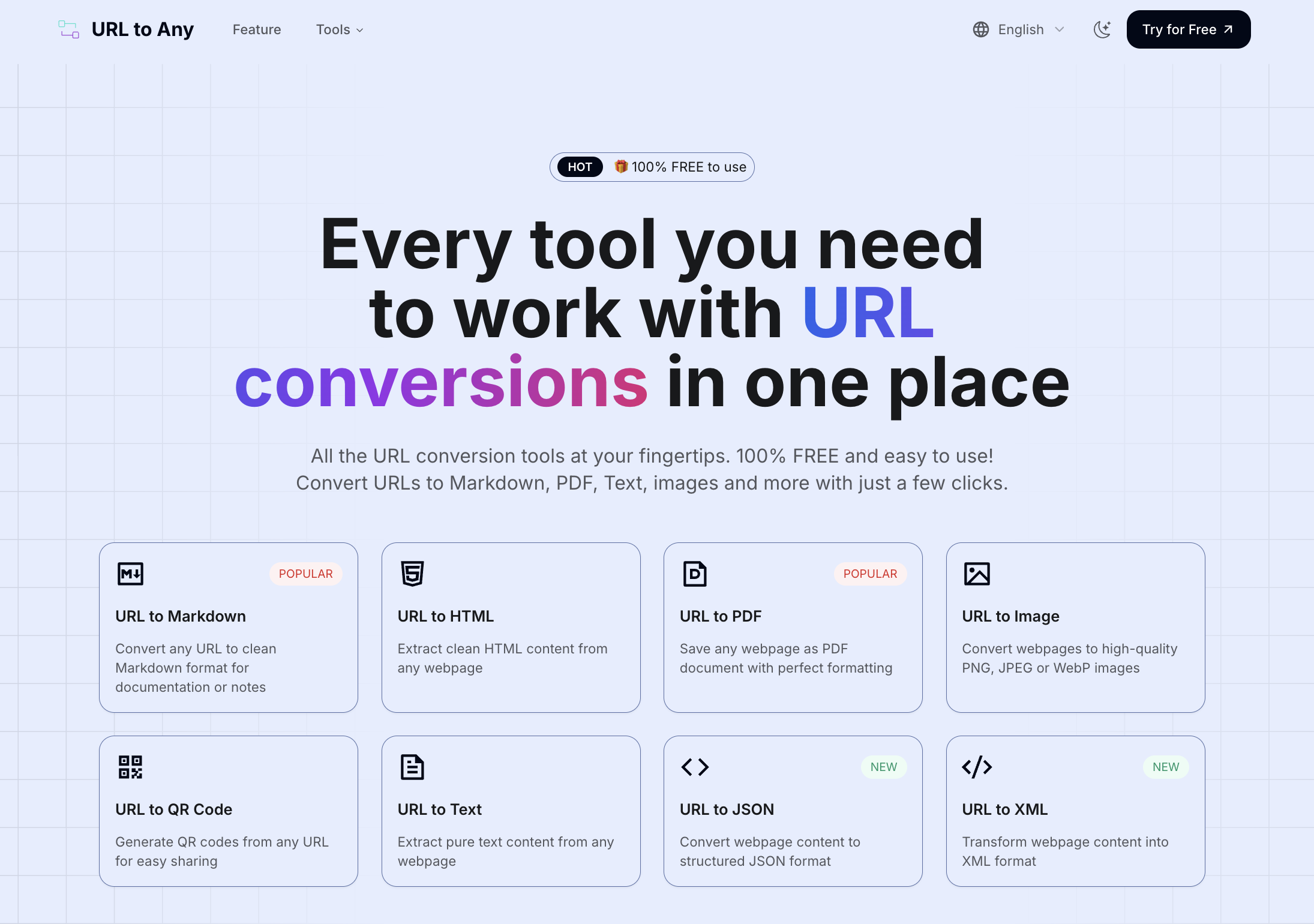 URL到任何 - 一款一体化 Web 内容转换工具媒体1