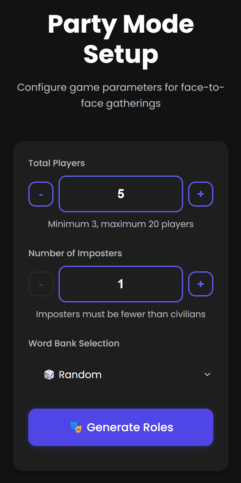 Kit di gioco dell'impostore - Rendi le riunioni facili media 2