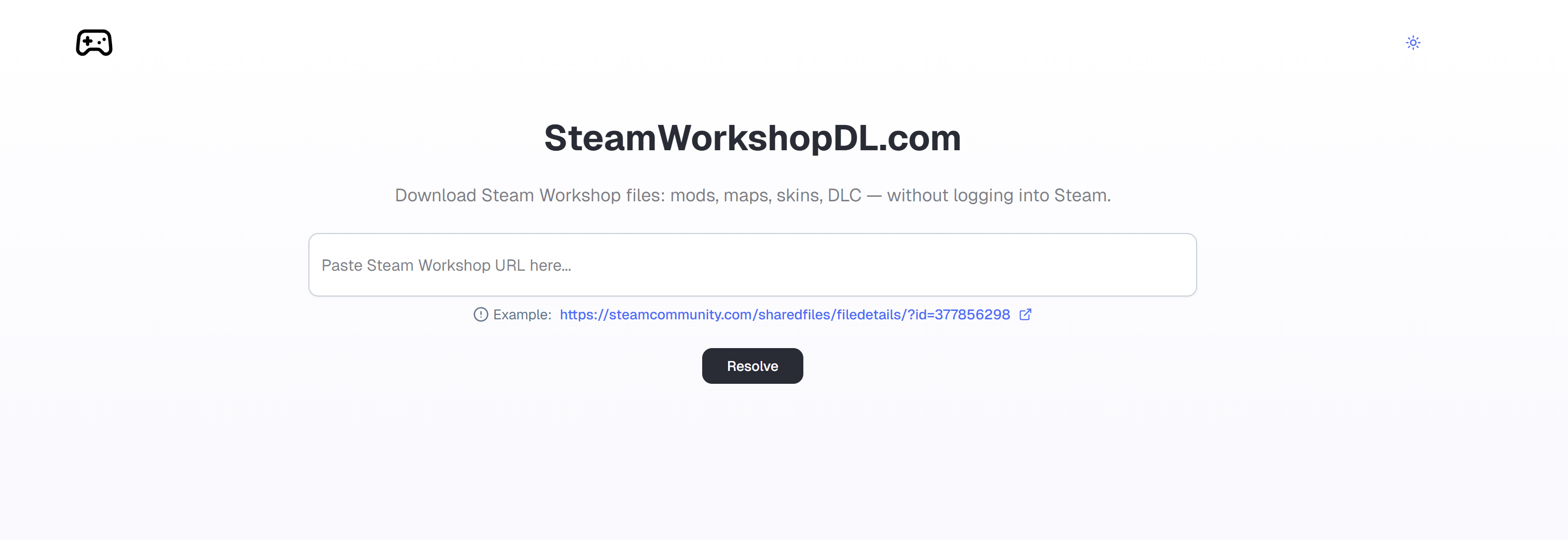 SteamWorkshopDL - Scarica i file di Steam Workshop: mod, mappe, skin, DLC, senza accedere a Steam. media 1