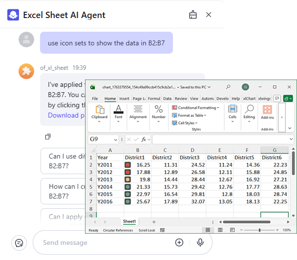 Mídia 5 de Ferramentas de IA do Excel 4 em 1 - Excel IA