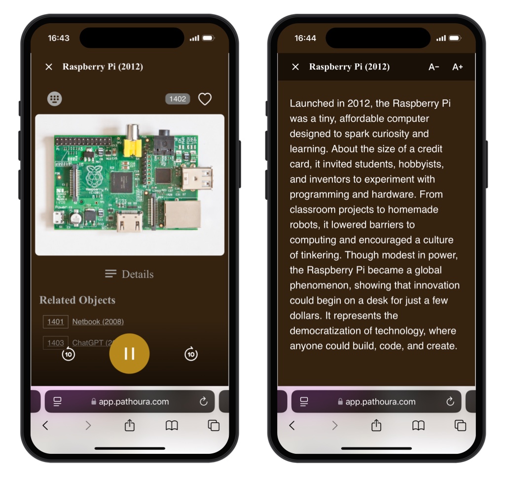 파투라 - 모든 박물관, 갤러리, 유적지를 위한 AI 기반 오디오 가이드. 미디어 1