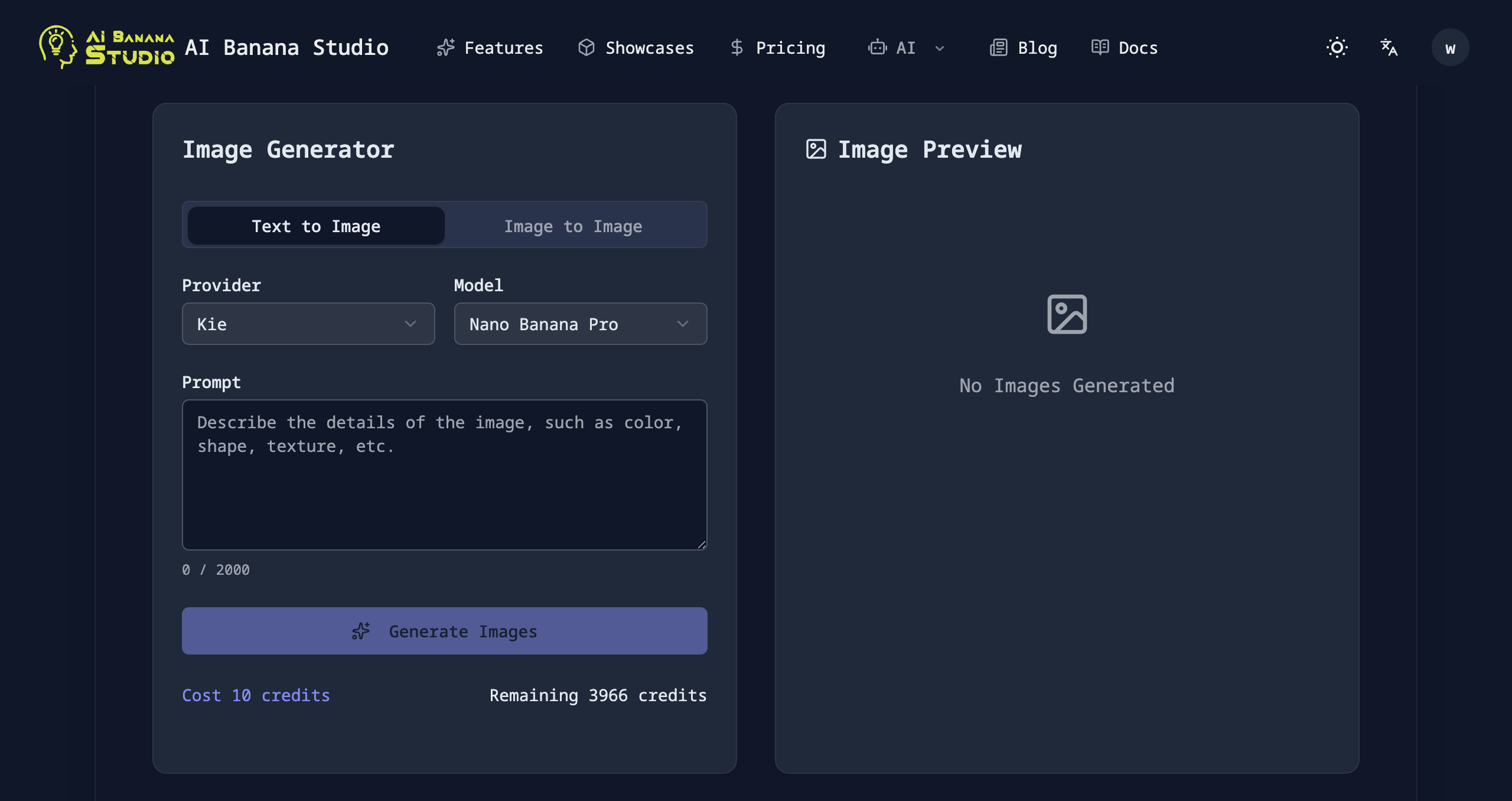 AI Banana Studio - Nano Banana Pro, text to image,image to image media 1
