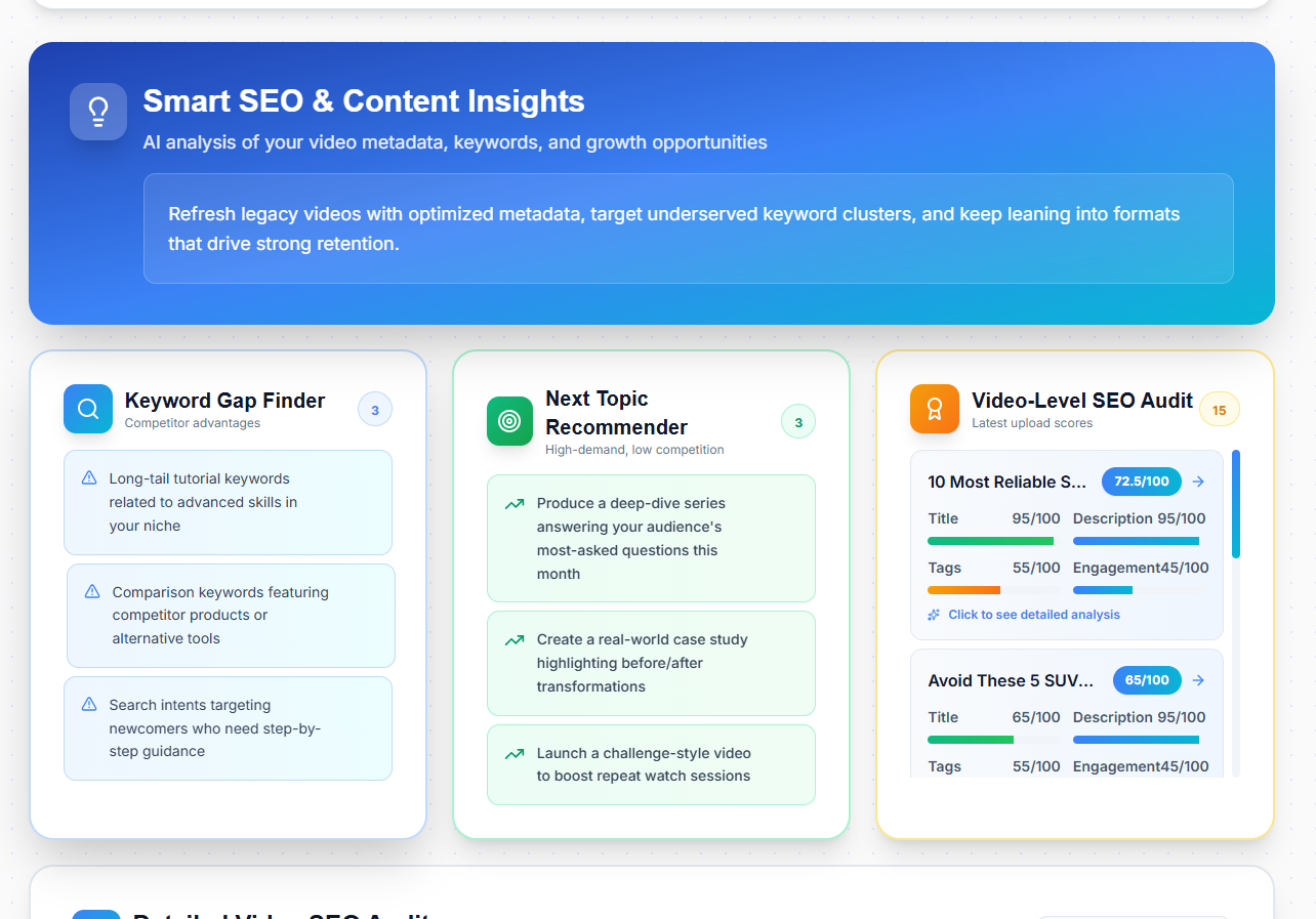 Makefy - AI that boosts your YouTube SEO and finds the perfect B-roll instantly media 5