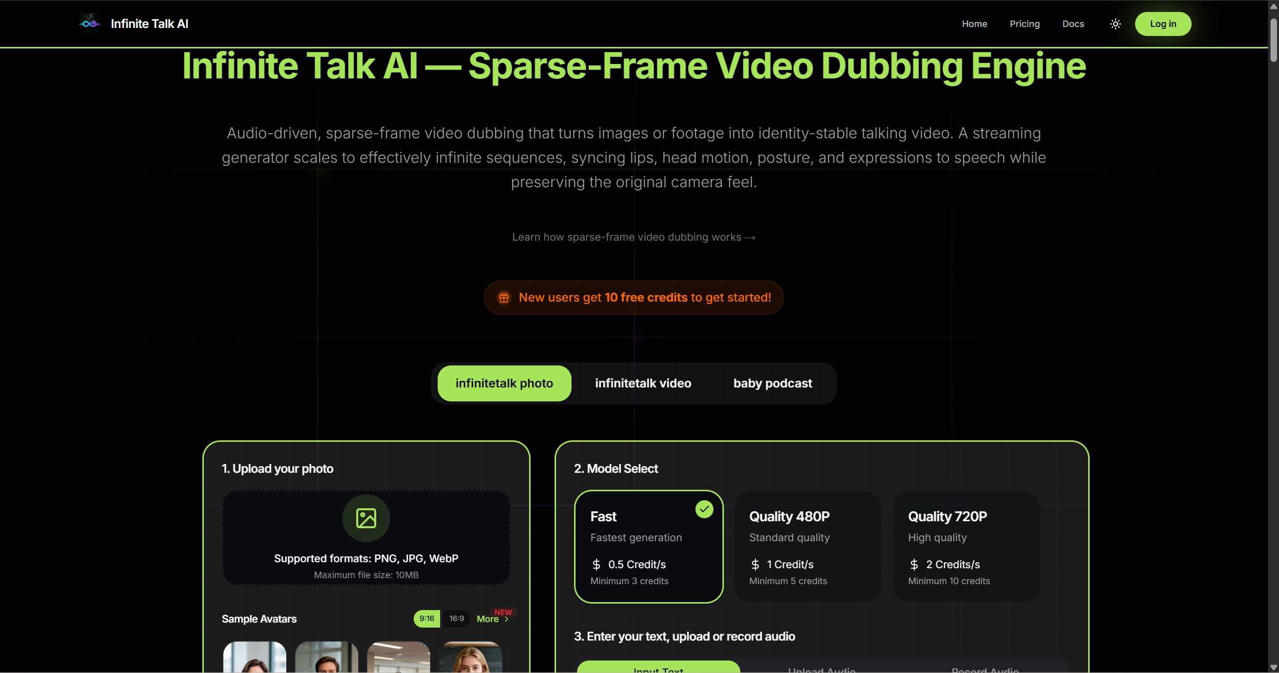 Mídia 1 de InfiniteTalk - vídeo falando
