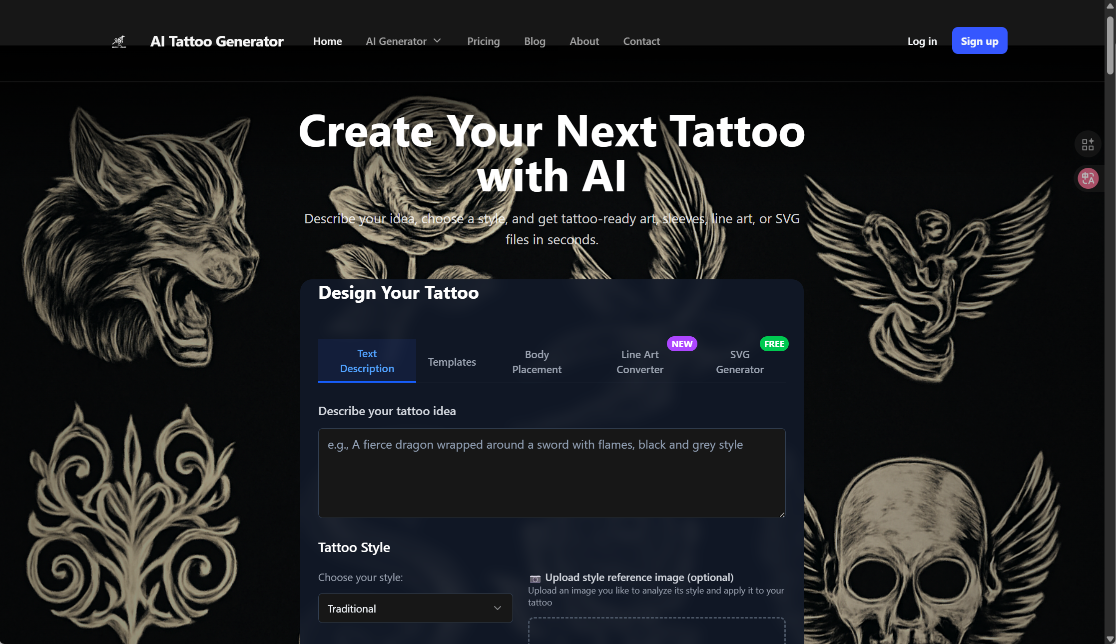 ai tattoo generator