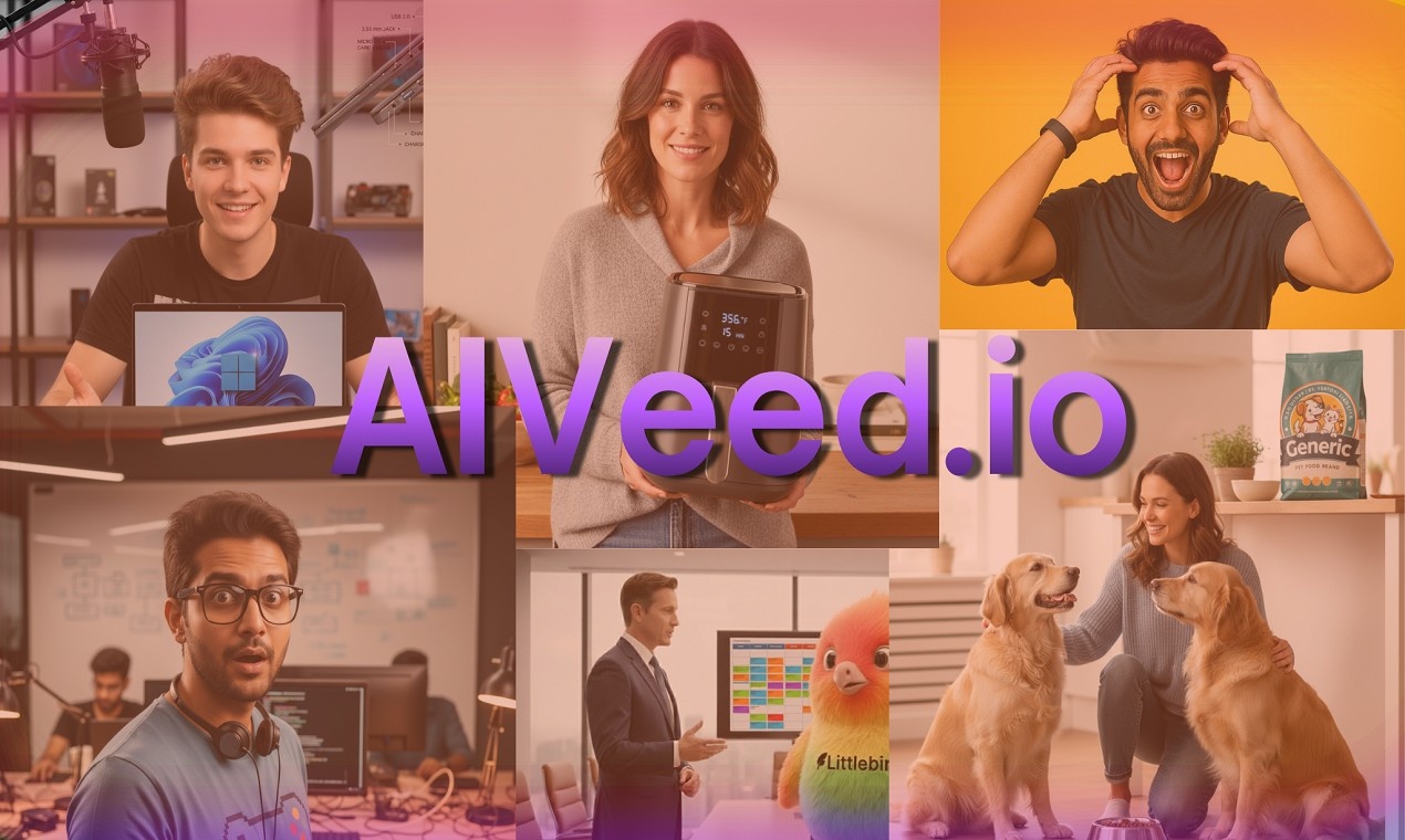 AIVeed.io - AIVideo, AIVideoGenerator, TextToVideo, AIVideoMaker, VideoAI, AIAvatars, media 1