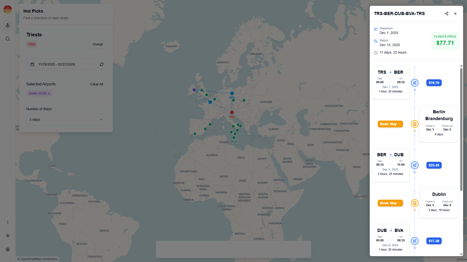 머무르고 비행합니다 - 여러 항공편으로 이루어진 꿈의 여행을 정의해보세요 미디어 2