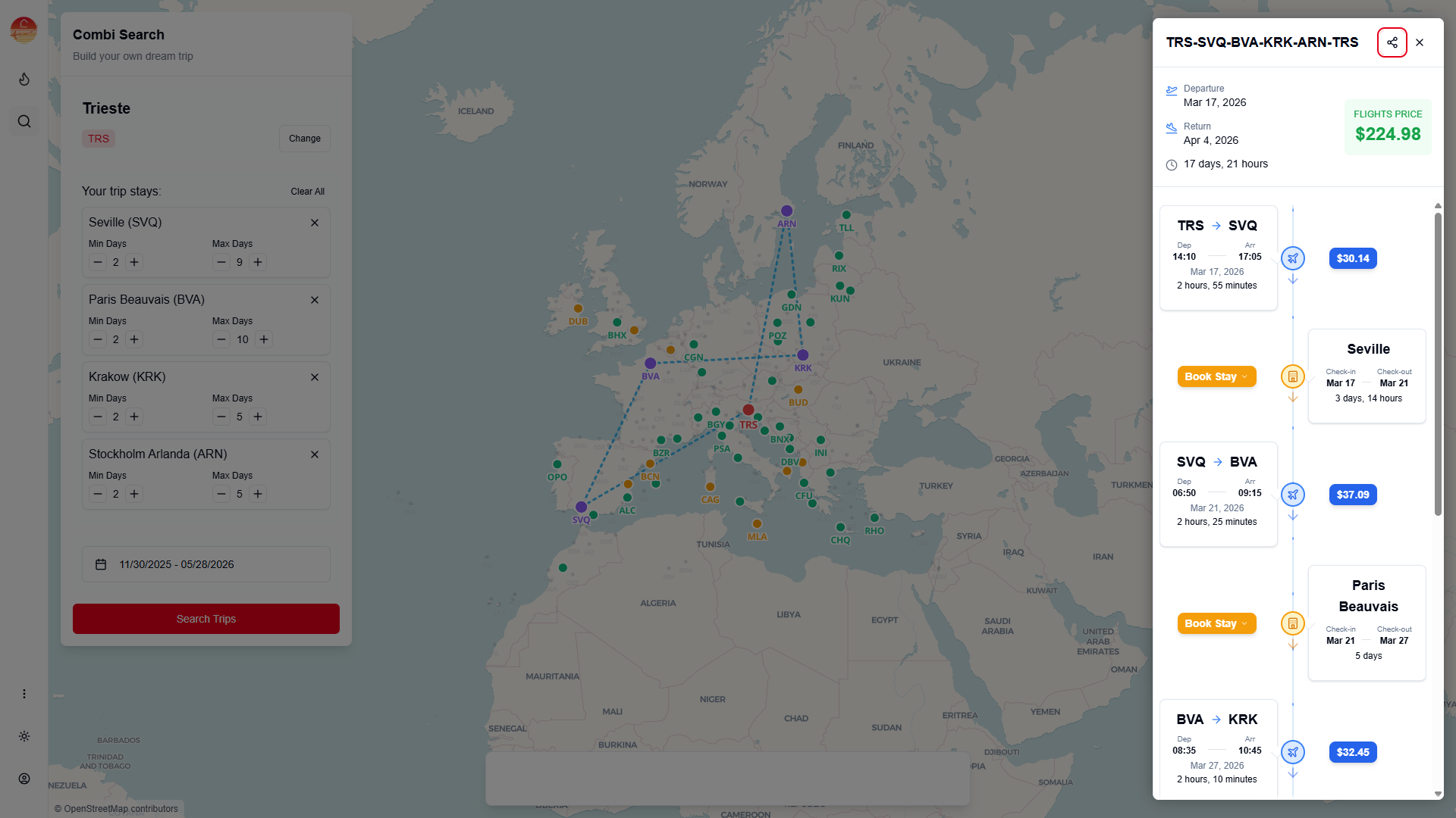 머무르고 비행합니다 - 여러 항공편으로 이루어진 꿈의 여행을 정의해보세요 미디어 4