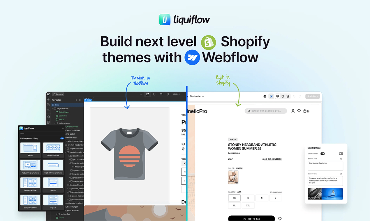 ลิควิโฟลว์ - สร้างธีม Shopify 2.0 อีกระดับด้วย Webflow media 1
