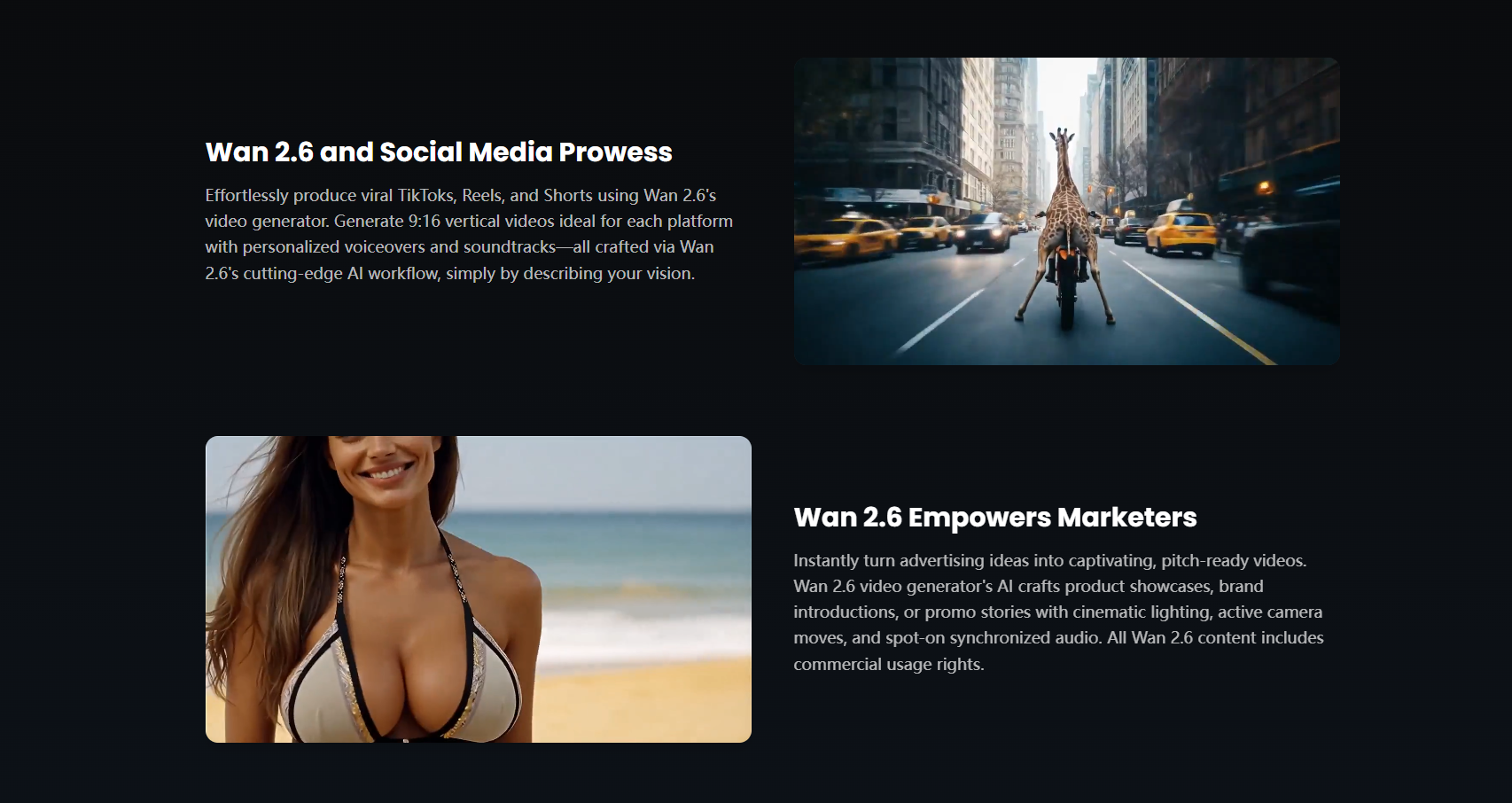 วาน2.6 - Wan 2.6 – เครื่องสร้างวิดีโอ AI แบบรวมพร้อมเสียงเนทิฟ media 1