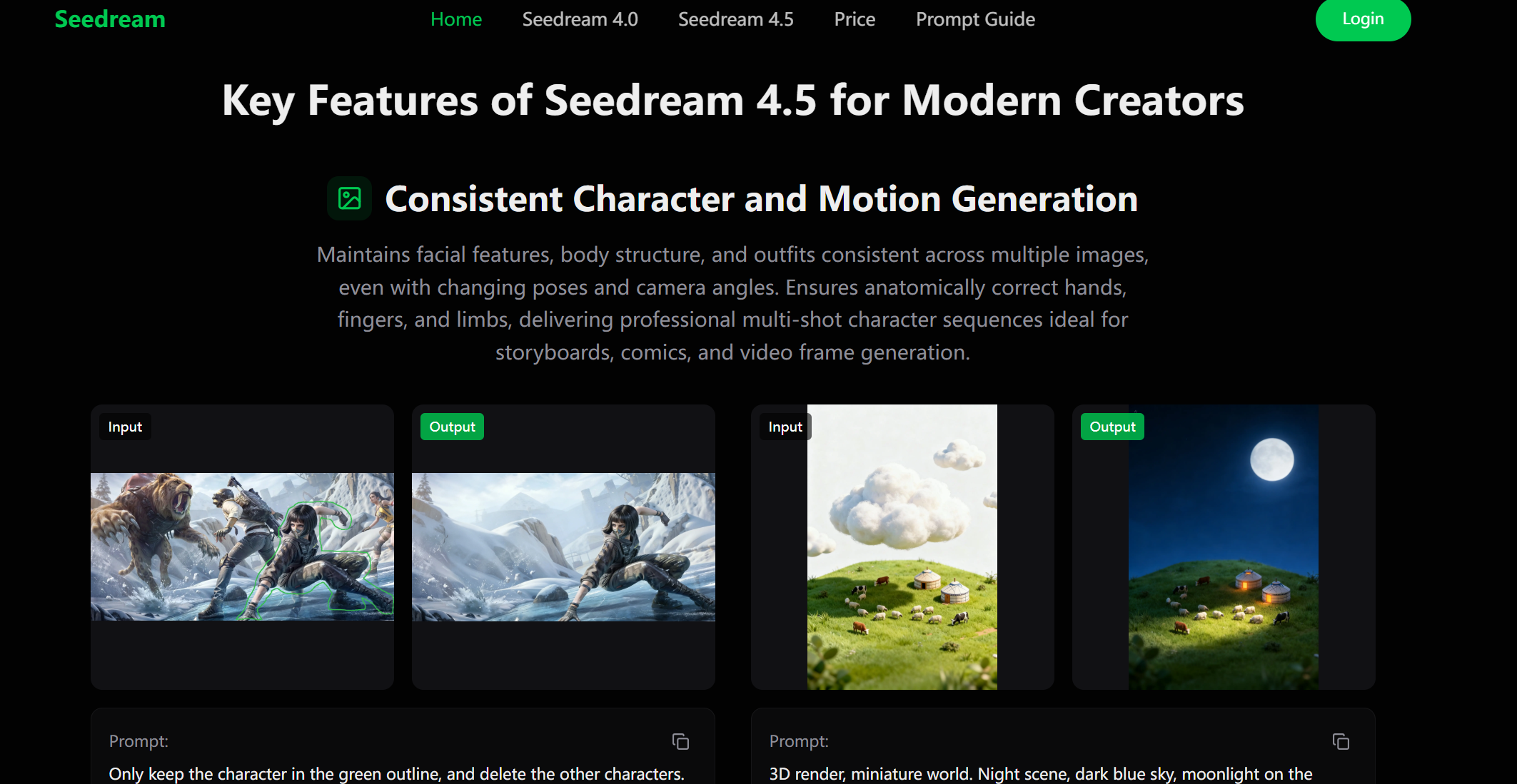 ซีดรีม 4.5 - Seedream 4.5 – เครื่องสร้างภาพ AI ที่สมจริงและเป็นภาพยนตร์ media 1