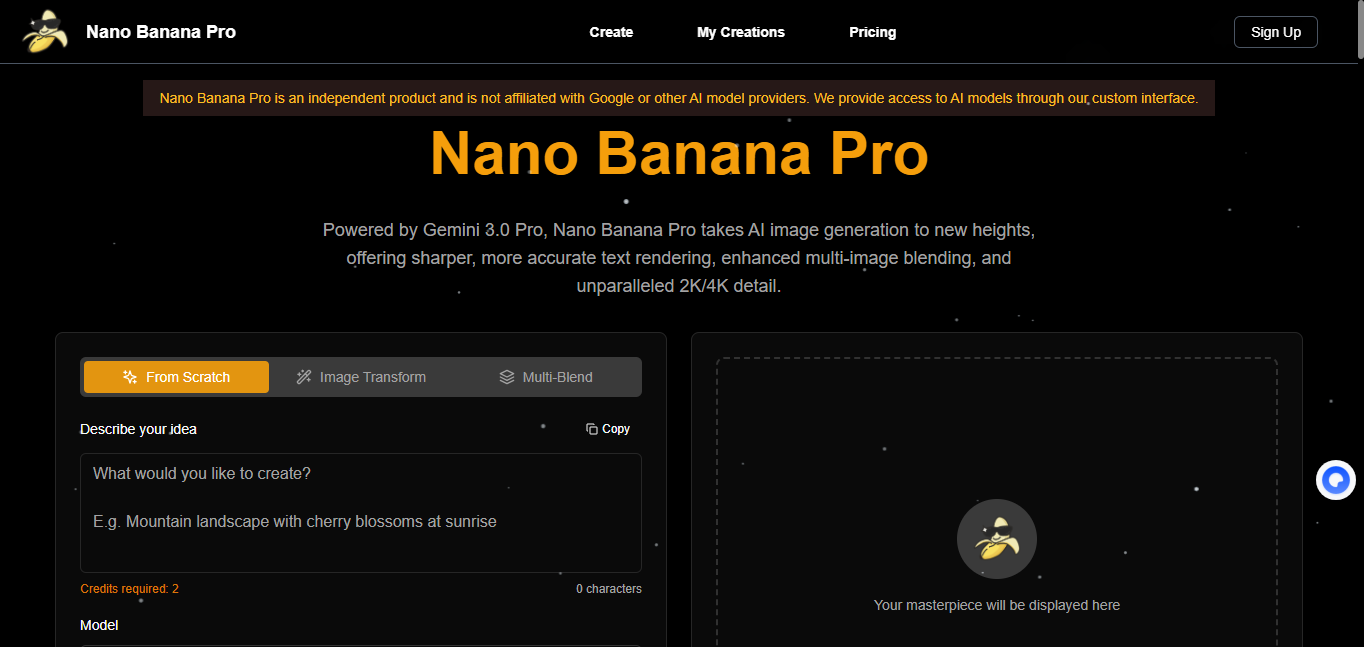 Nano Banana Pro: เครื่องสร้างภาพ AI 4K ยุคถัดไป - สร้างภาพที่น่าทึ่งในไม่กี่วินาที media 1