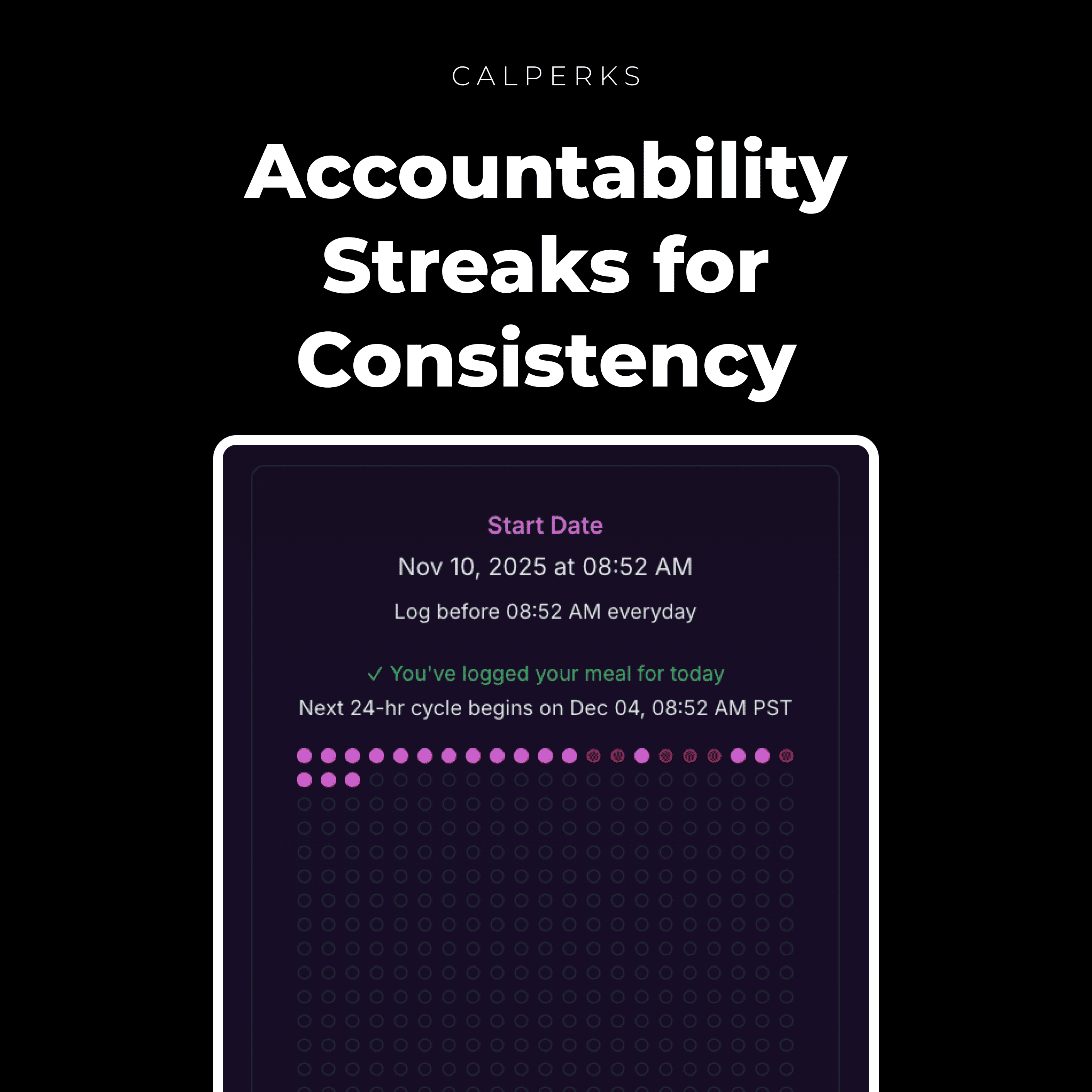 CalPerks - เครื่องติดตามแคลอรี่ AI ที่จ่ายให้คุณไม่เลิก media 3