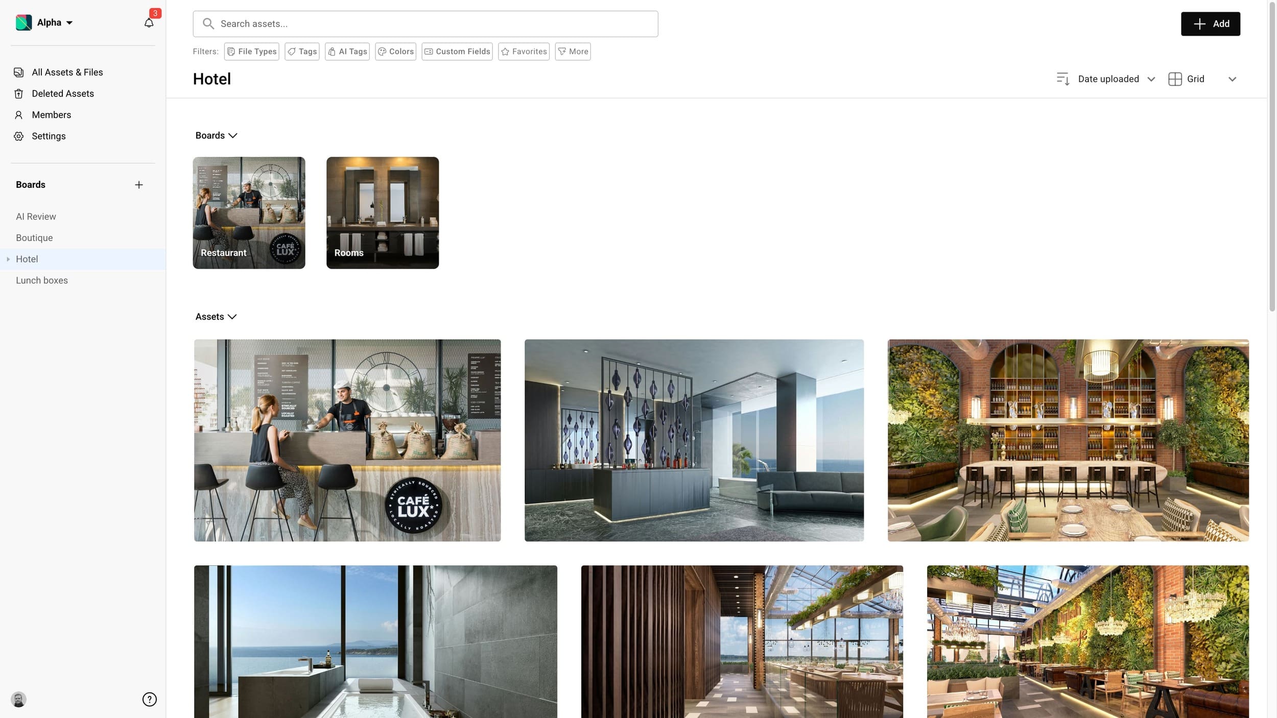 พืชผล - การจัดการสินทรัพย์ดิจิทัลสำหรับทีมสร้างสรรค์ media 3