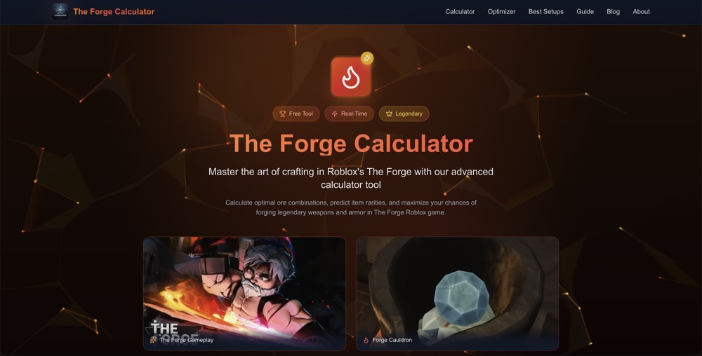 เครื่องคิดเลขปลอม - The Forge Calculators - เพิ่มประสิทธิภาพการเล่นเกมของคุณ media 1