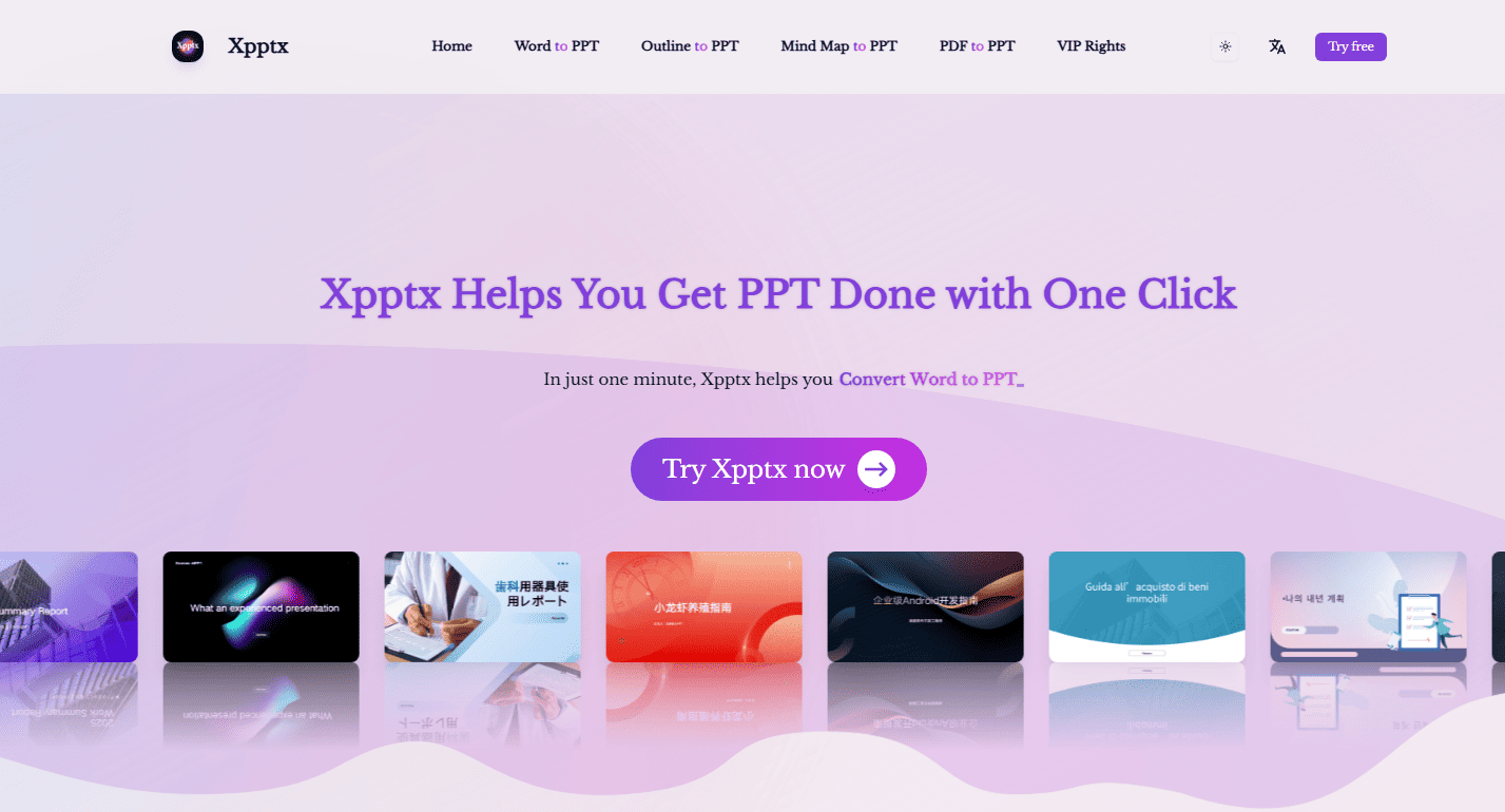 Xpptx - Xpptx - สร้างงานนำเสนอได้ด้วยคลิกเดียว media 2