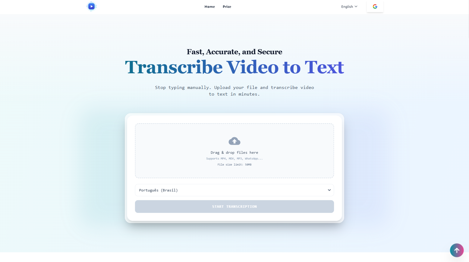 tocar transcribir - Transcribe vídeo a texto: convertidor gratuito de vídeo a texto media 1