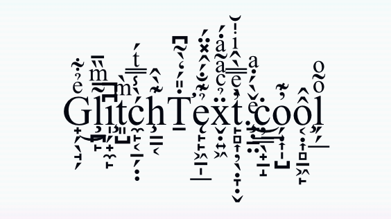 GlitchText.cool - Generador de texto con fallas: efectos de texto Zalgo, extraños y Unicode media 2