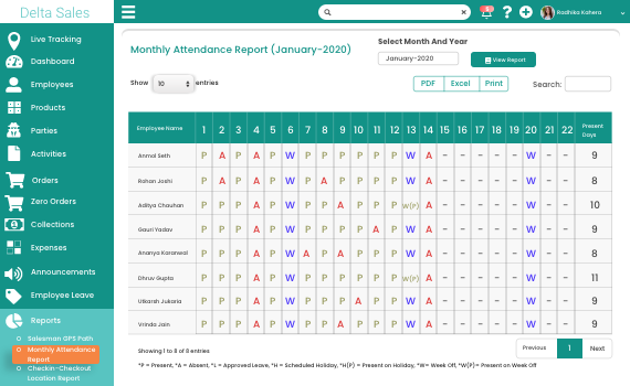 Aplicación de ventas delta - Aplicación de automatización de la fuerza de ventas para sus empleados de campo media 6