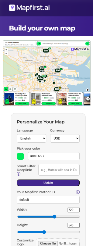 Mapfirst.ai - Mapas interactivos gratuitos para desarrolladores. media 1