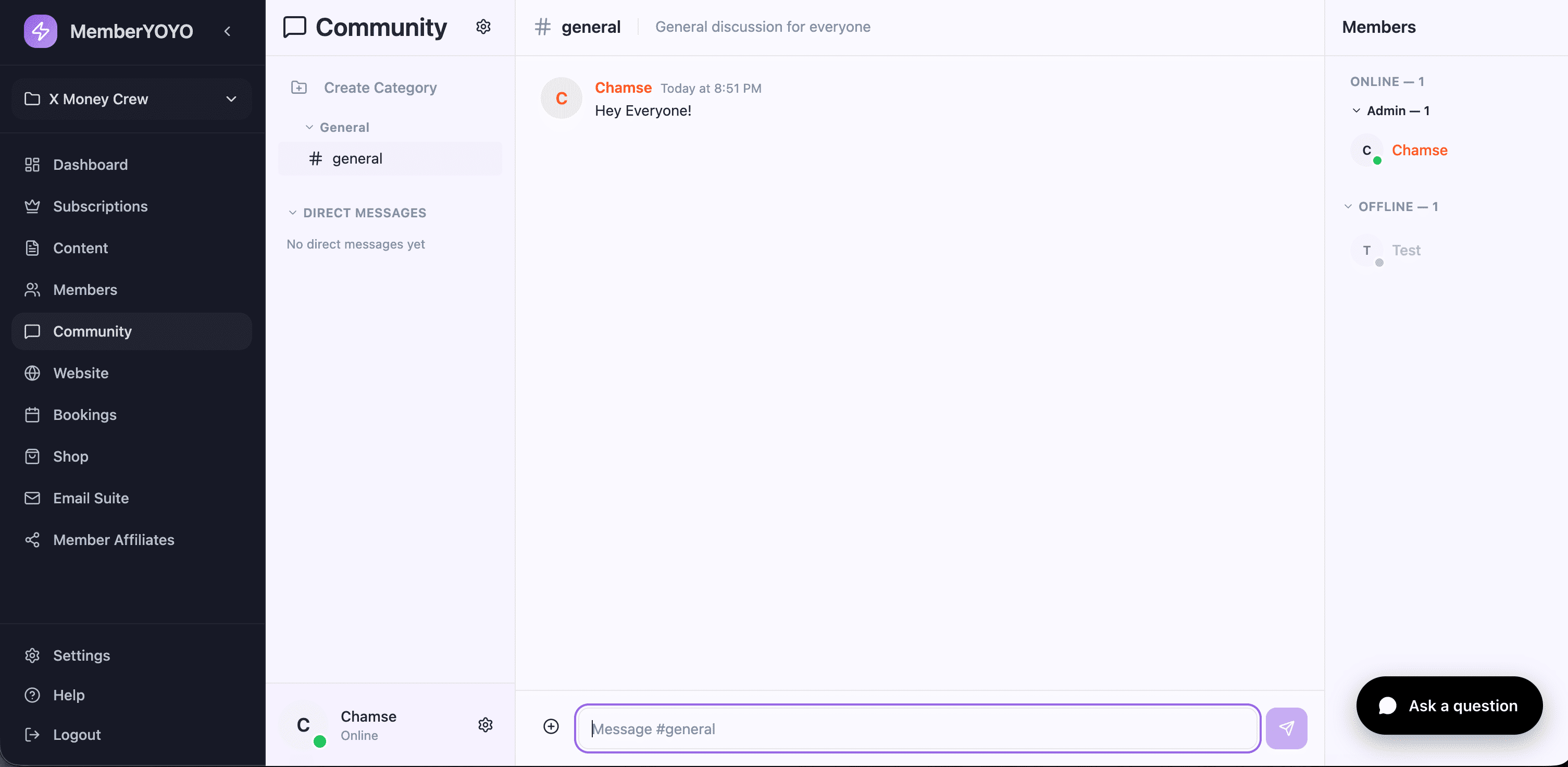 メンバーよよ - メンバーシップ帝国を構築、管理、収益化します。メディア1
