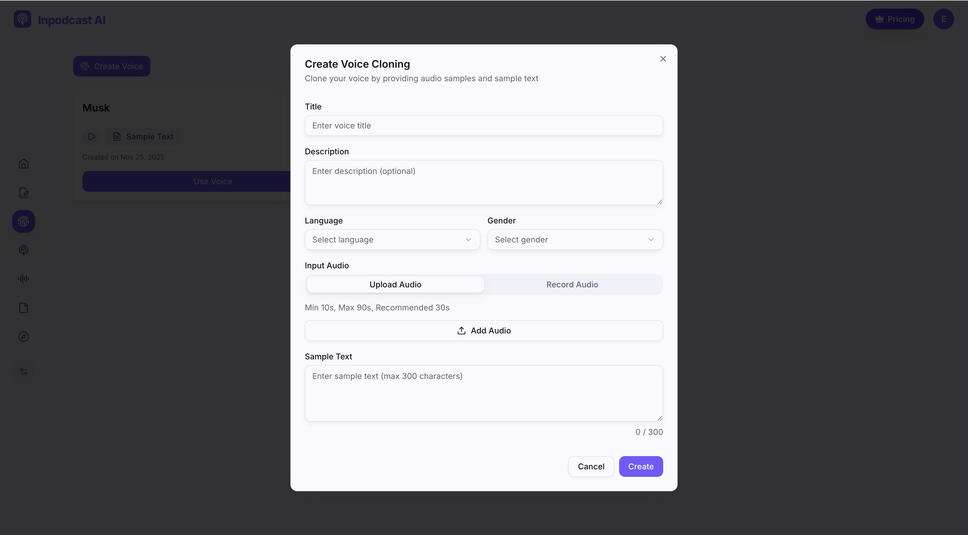 インポッドキャスト AI - プロのスキルがなくてもプロレベルのポッドキャストを作成メディア2