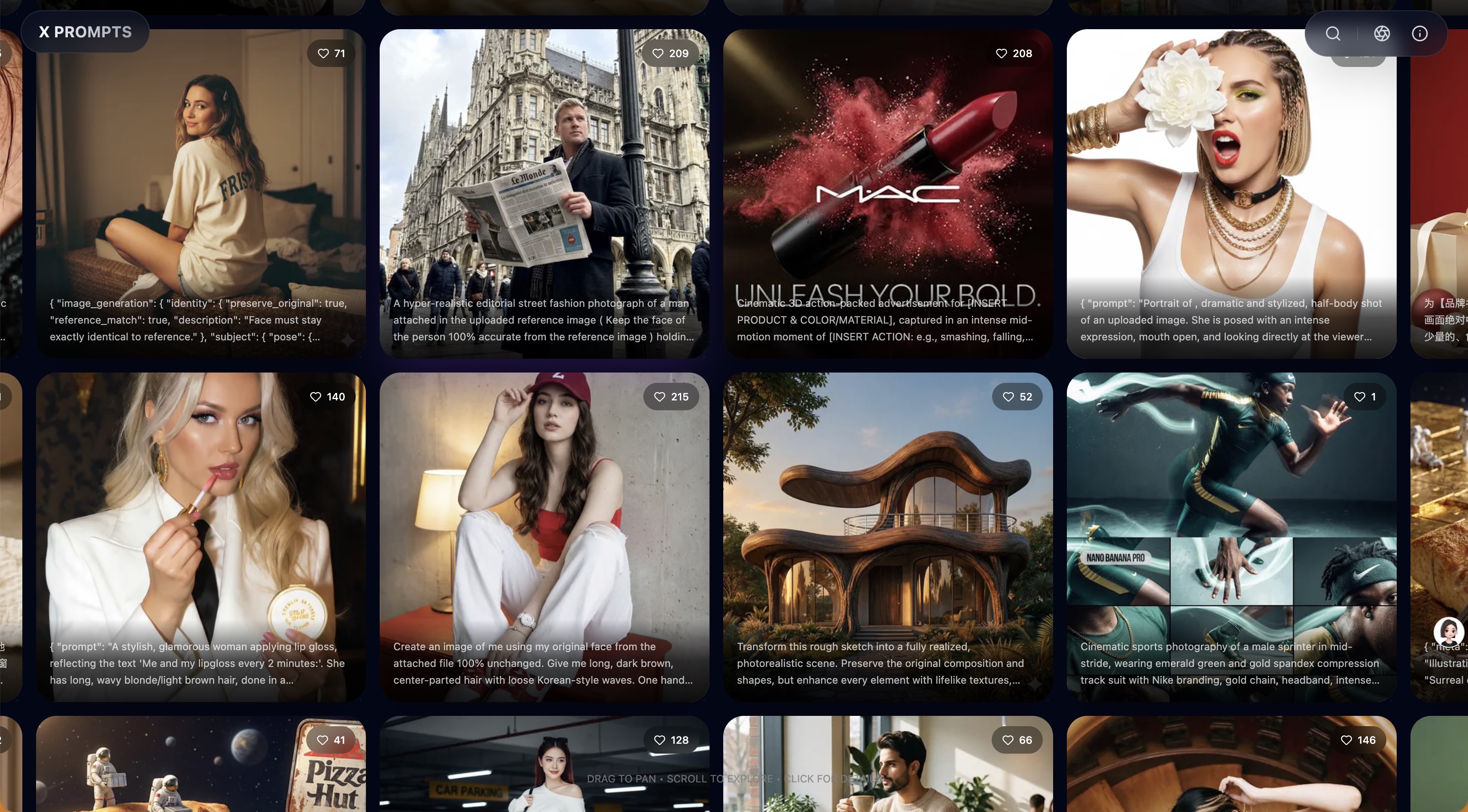 Gemini AI 프롬프트 라이브러리: 인기 있는 사진 스타일 프롬프트