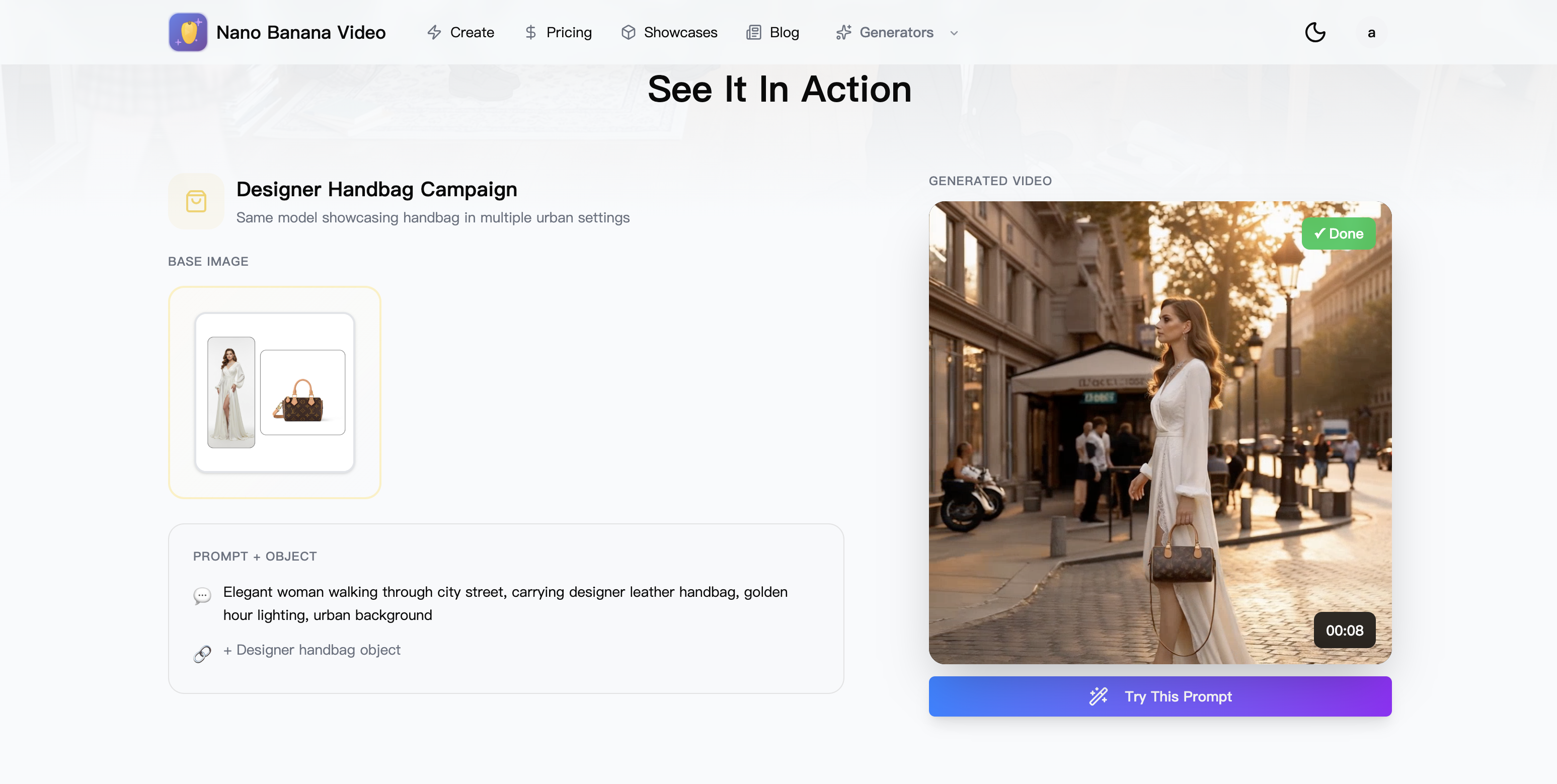Nano Banana Video - AI-Powered Video Creation: 30s to Polished, Watermark-Free Commercial Videos media 2
