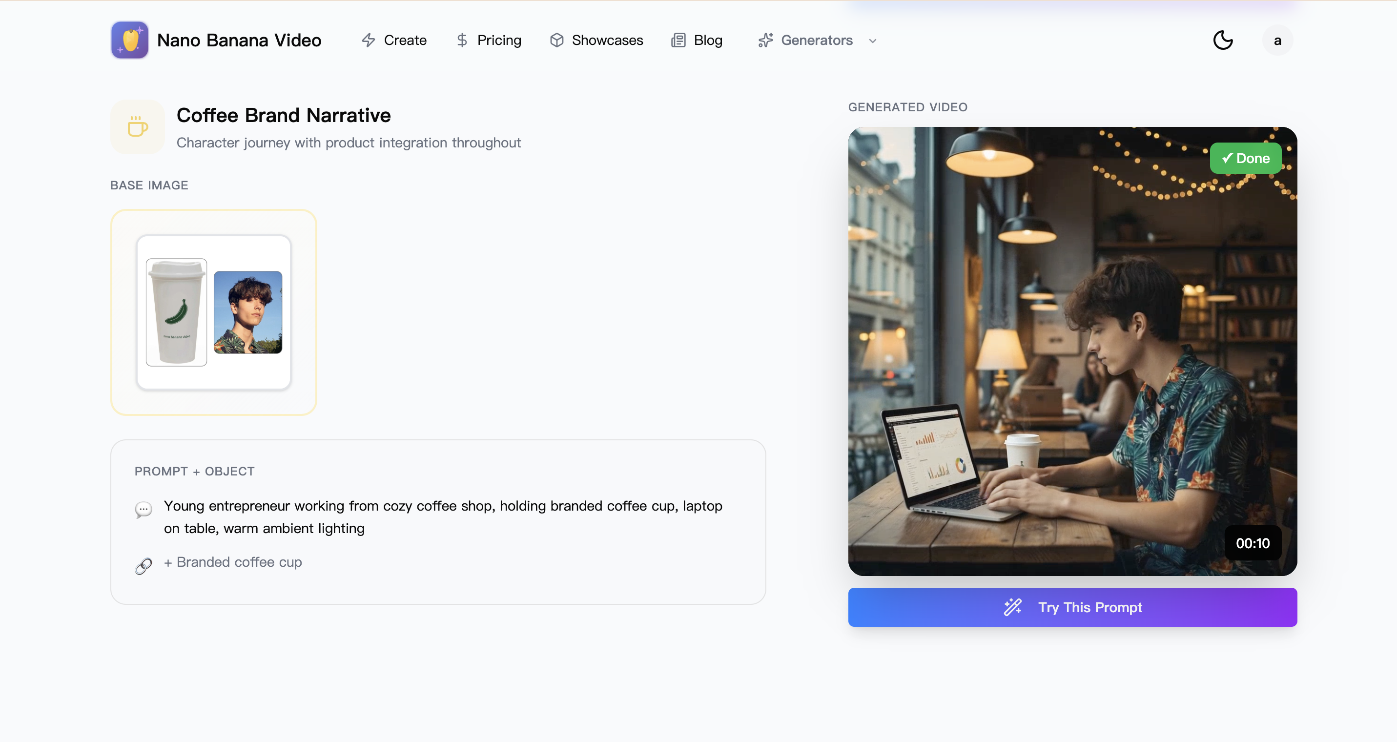 Nano Banana Video - AI-Powered Video Creation: 30s to Polished, Watermark-Free Commercial Videos media 3