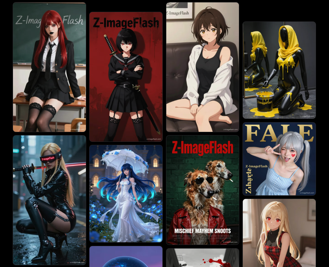 Z-ImageFlash - Erstellen Sie in Sekundenschnelle atemberaubende KI-Kunstwerke. Medien 1