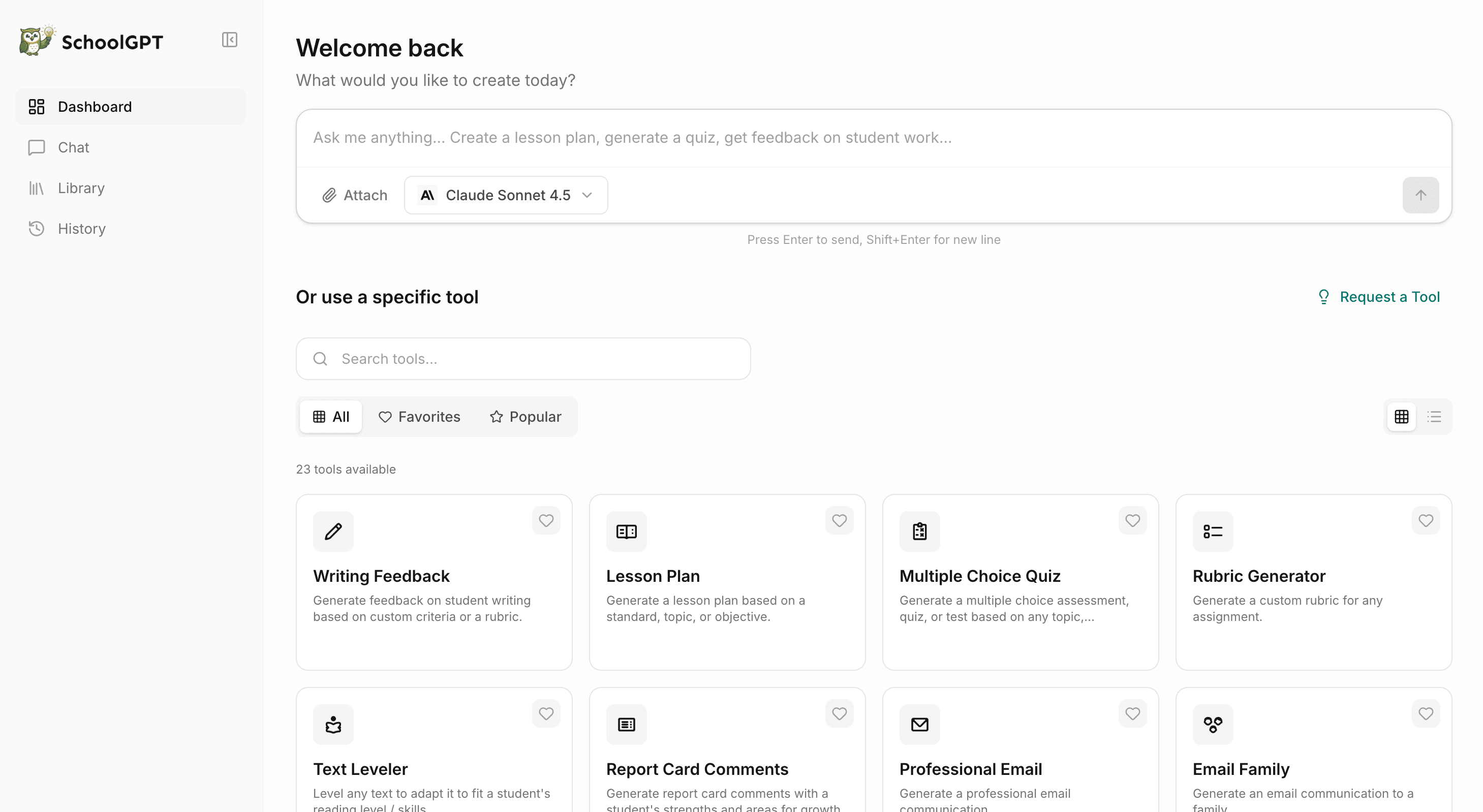 學校GPT - 專為教師和學校打造,用一體化人工智能助手取代通用工具 media 1