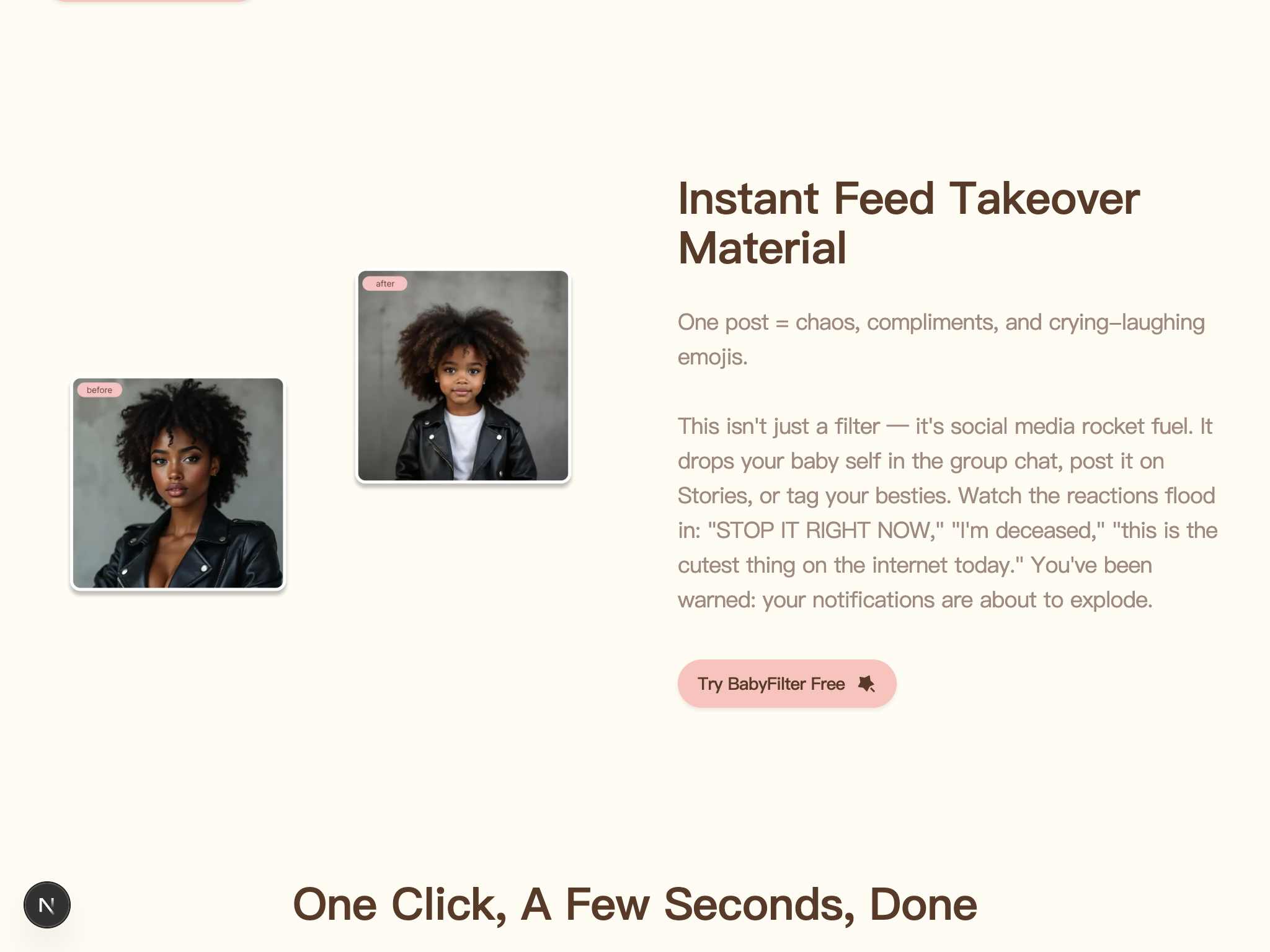 嬰兒過濾器 - 一鍵查看您可愛的內在童心 media 3