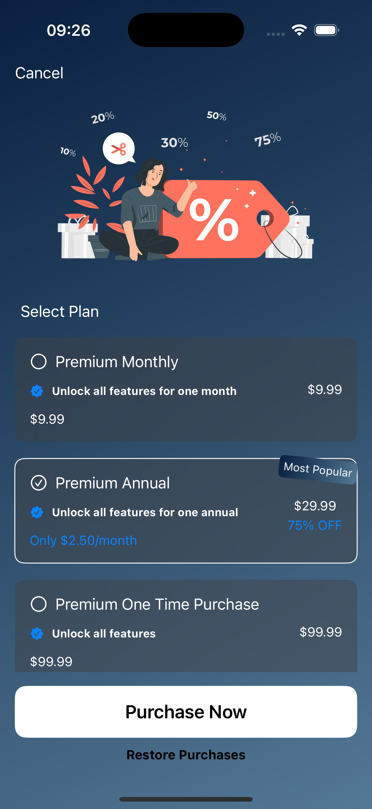 وسائط EasyApp - قالب SwiftUI لتشغيل تطبيقات الهاتف المحمول بسرعة البرق 2