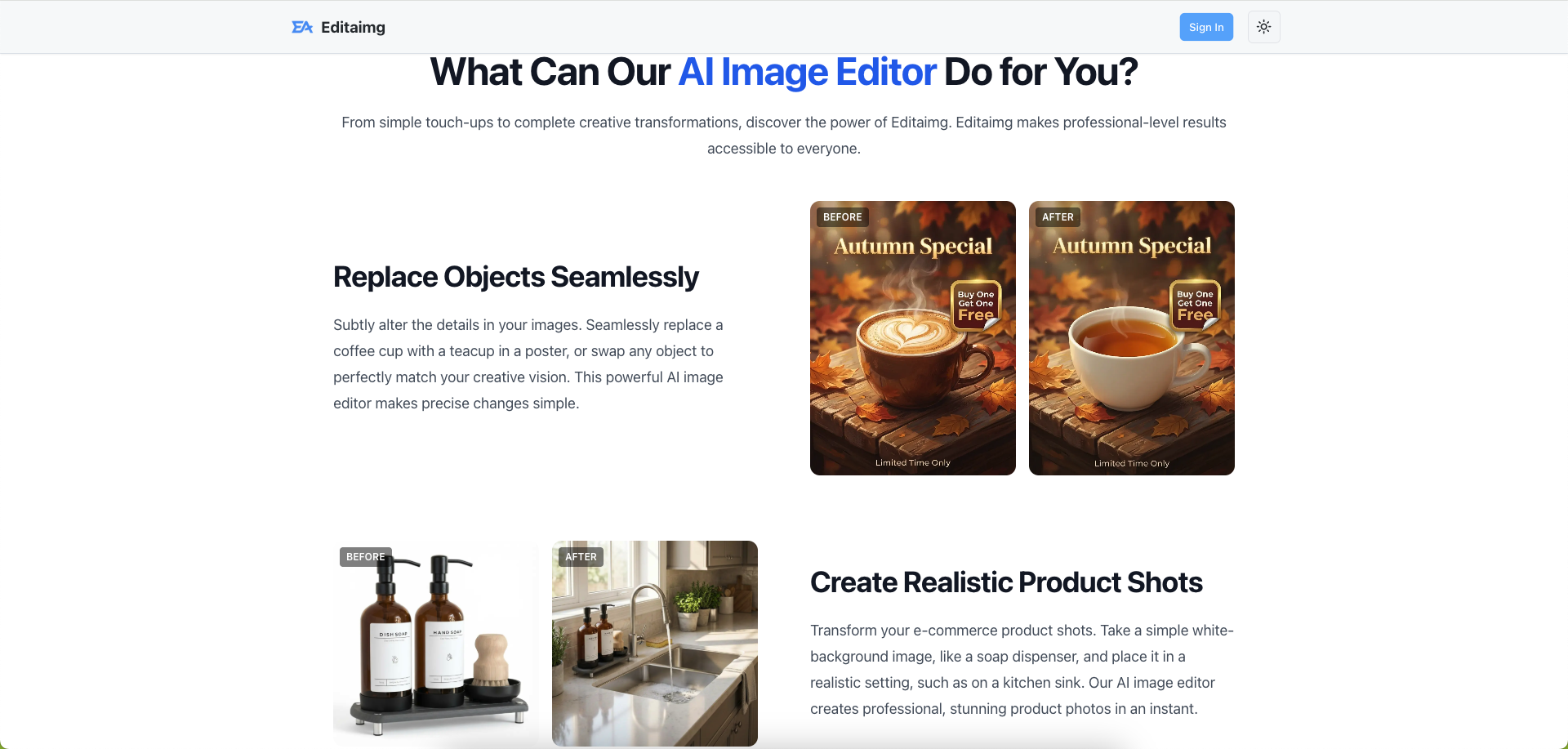 การแก้ไข - แก้ไขและปรับปรุงภาพถ่ายด้วย AI media 1