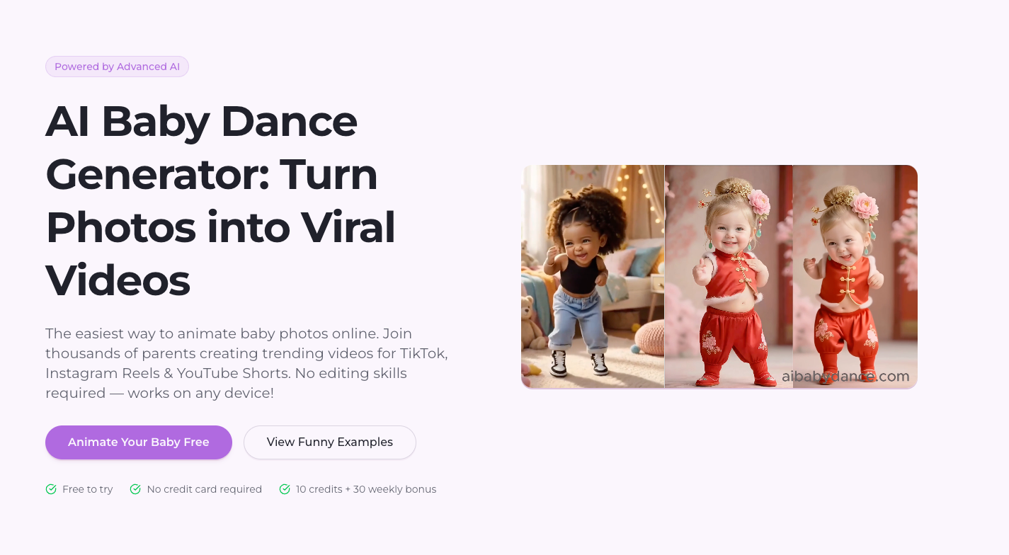 AI Baby Dance