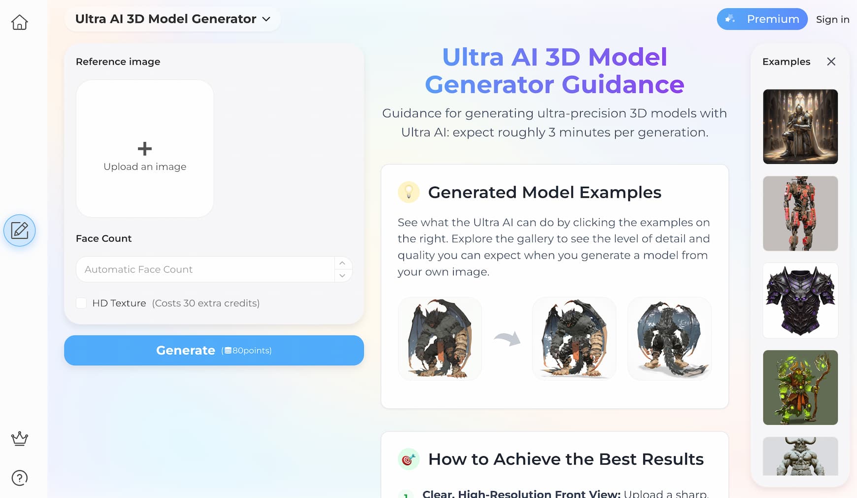 Image to 3D AI - Instantly transform any 2D photo into a high-quality 3D model with AI. media 3