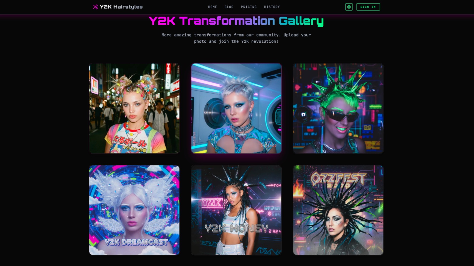 Y2K Hairstyle Generator - 60 Seconds to Your Perfect Y2K Hairstyle Selfie media 1