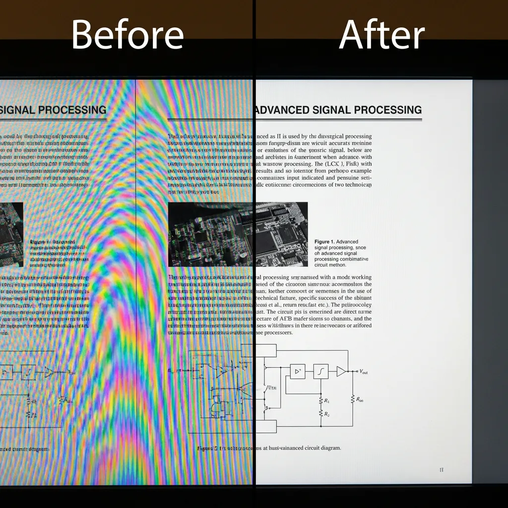 AI Moire Remover - moire removal, descreening, image processing, AI tools, photo editing media 2