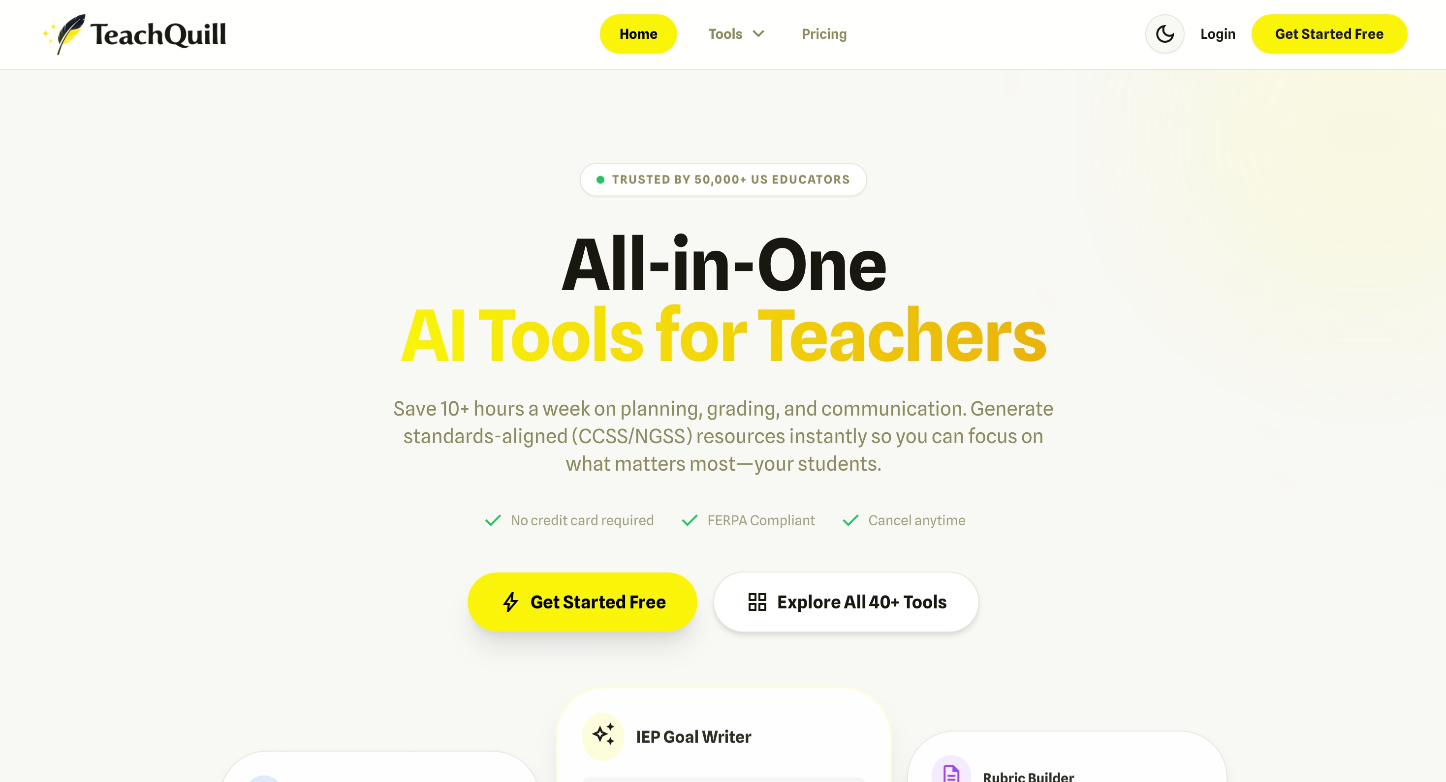 TeachQuill - All-in-one AI tools for teachers and educators media 1