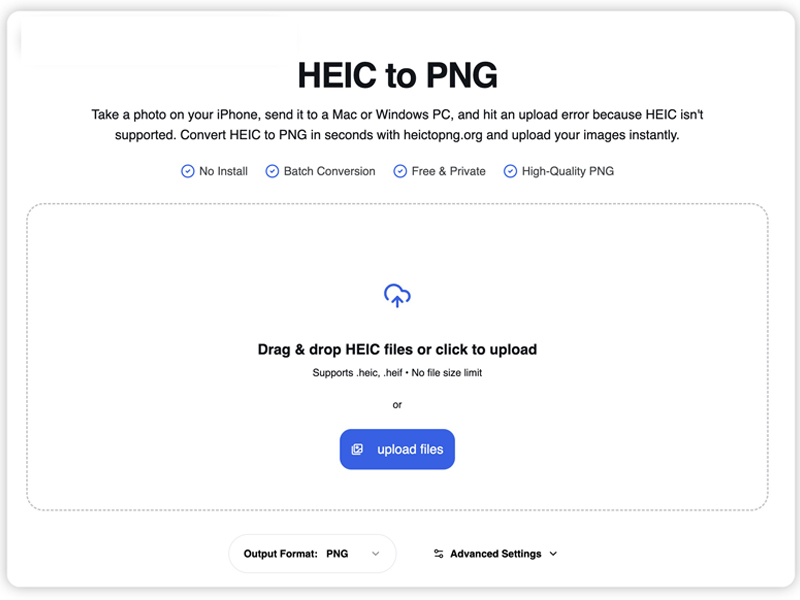 HeictoPng - Convert HEIC to PNG. Fast, secure, and free. media 1