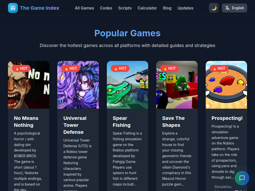 thegameindex - The Game Index - 爆款游戏信息、玩法攻略与获取平台 media 1