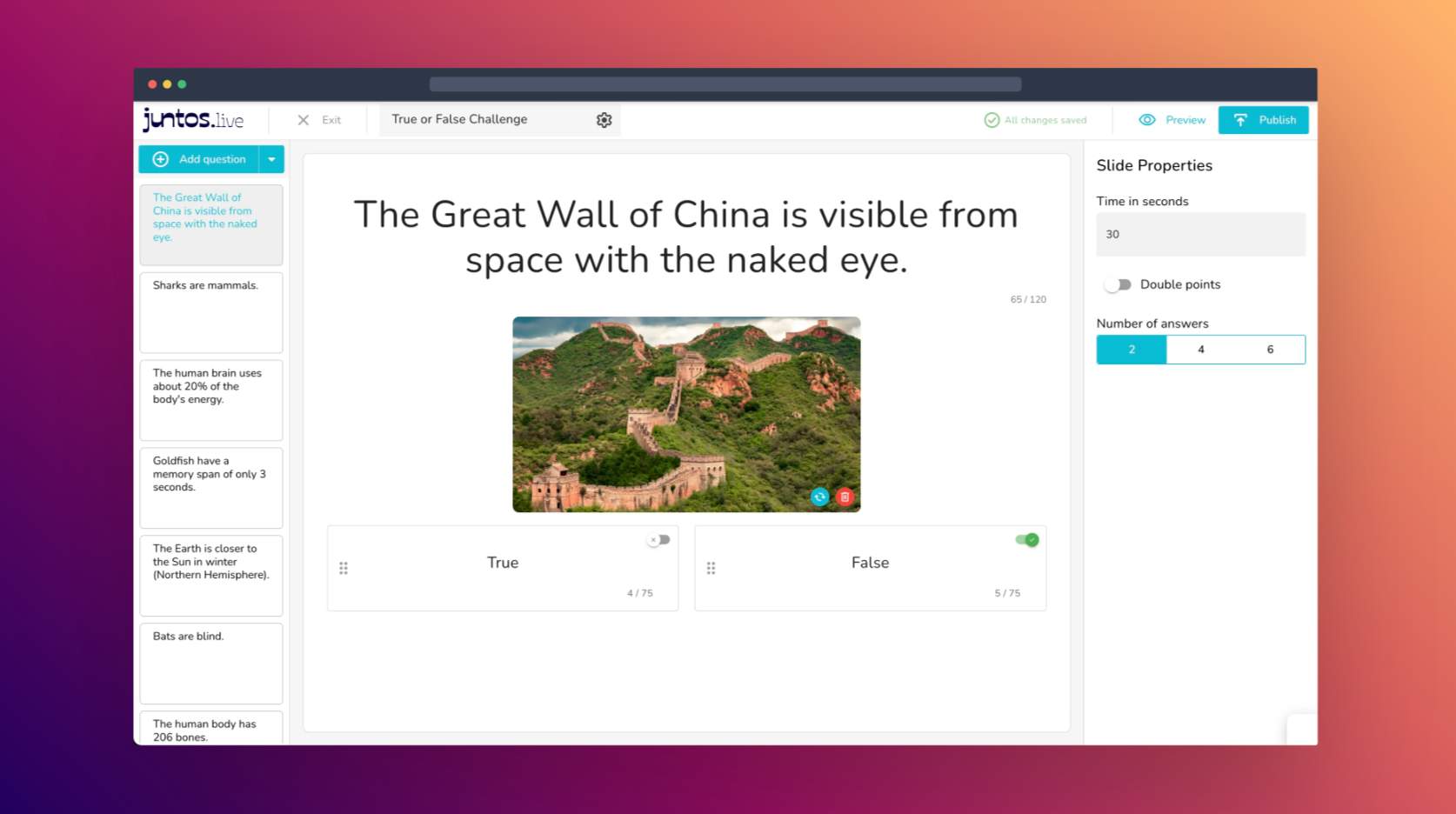 Juntos - Create and host interactive live games for meetings, parties, and online gatherings media 1