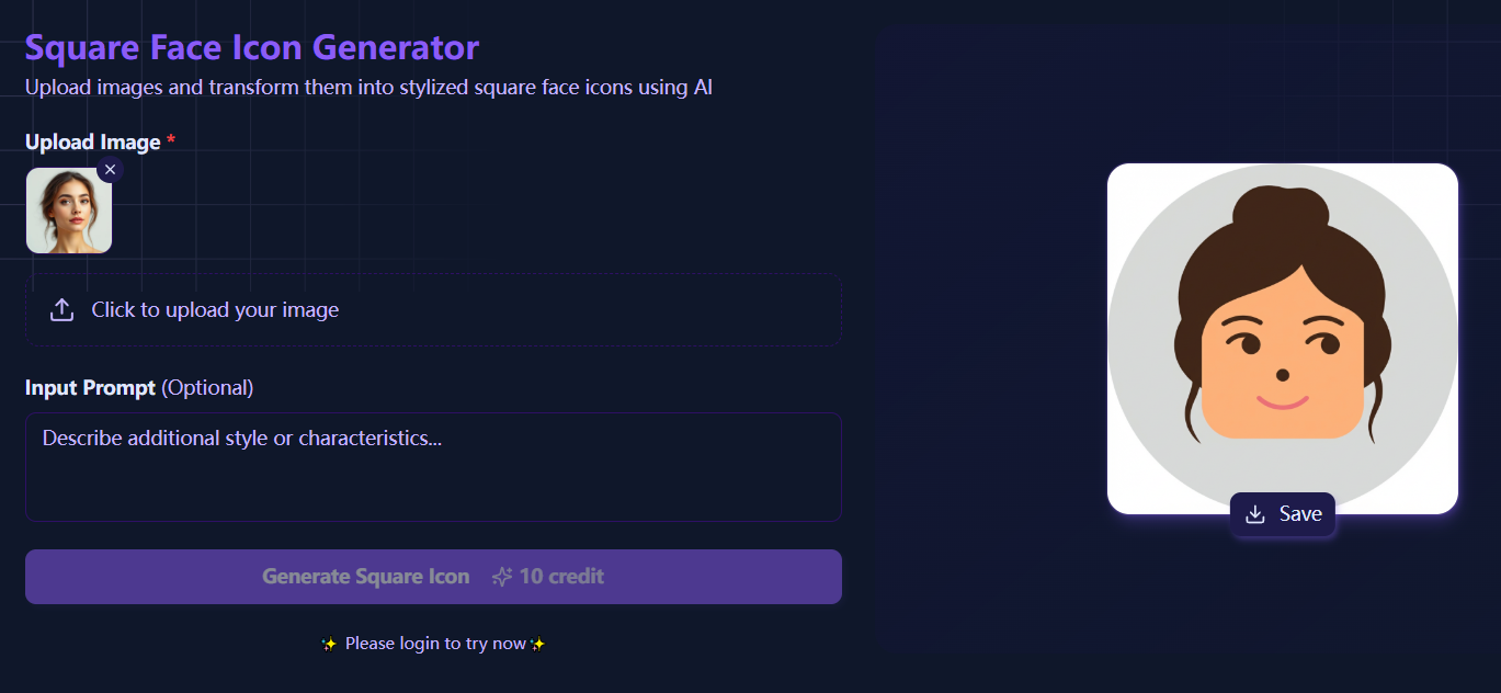 squarefaceicongenerator - square face generator media 1